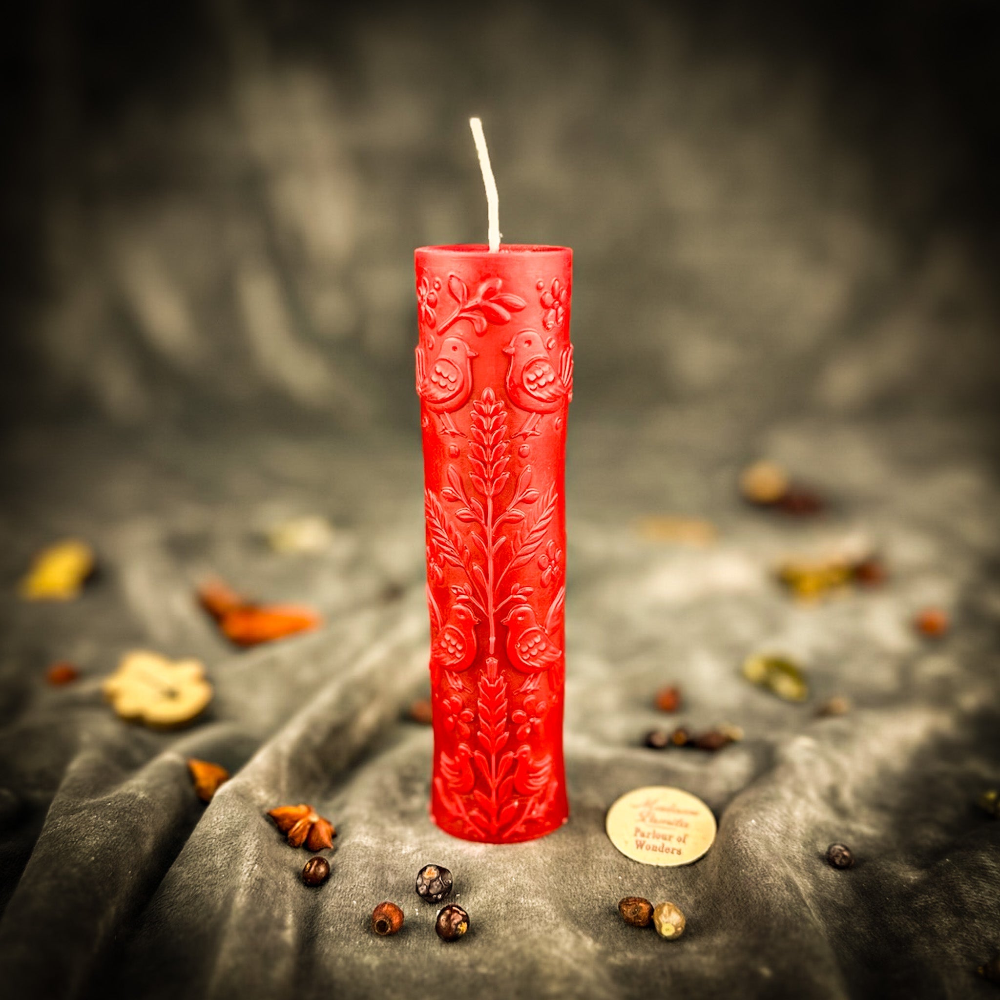 Derevo Zhyttya Tree of Life Candle - Ukrainian Growth & Ancestral Connection