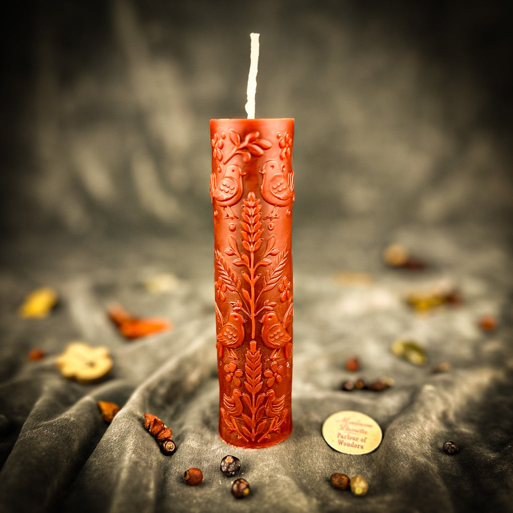 Derevo Zhyttya Tree of Life Candle - Ukrainian Growth & Ancestral Connection