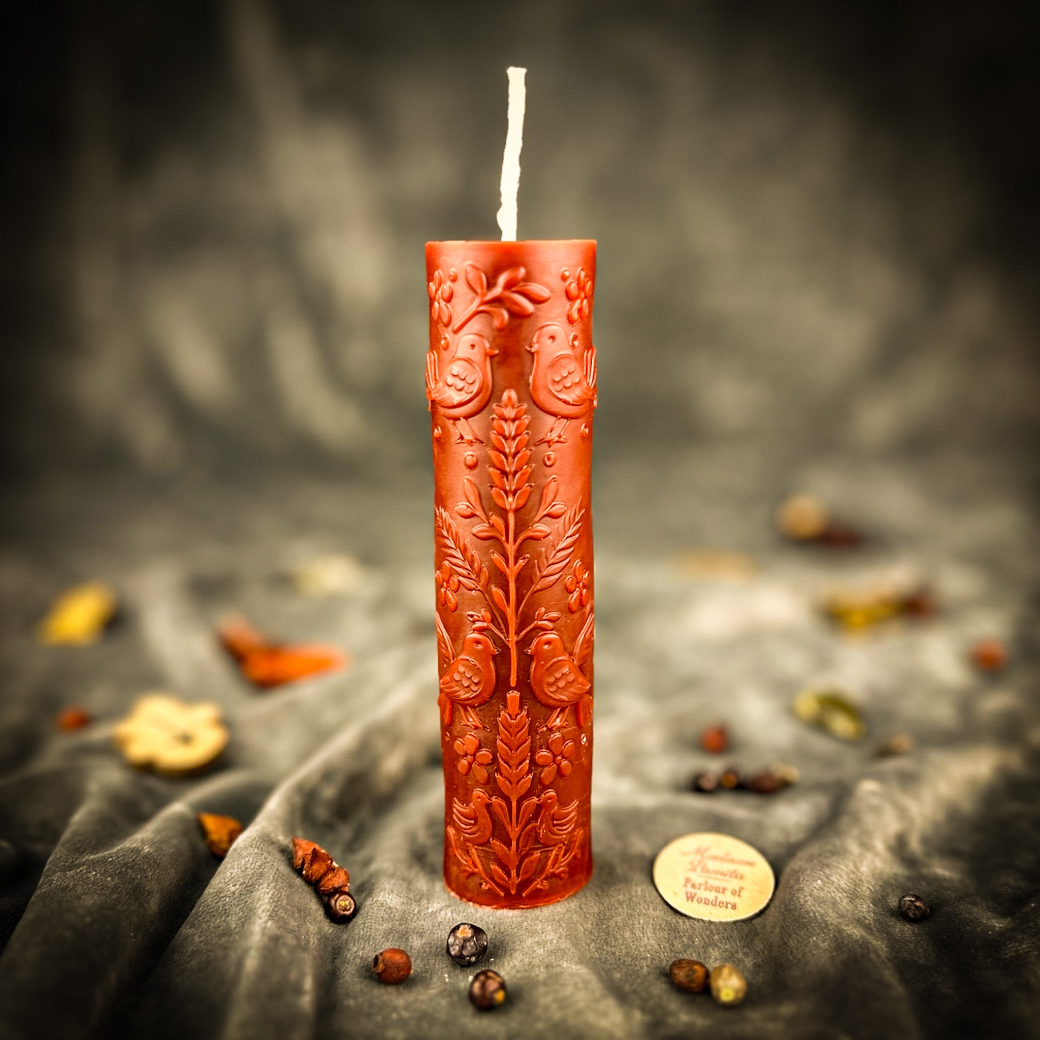 Derevo Zhyttya Tree of Life Candle - Ukrainian Growth & Ancestral Connection