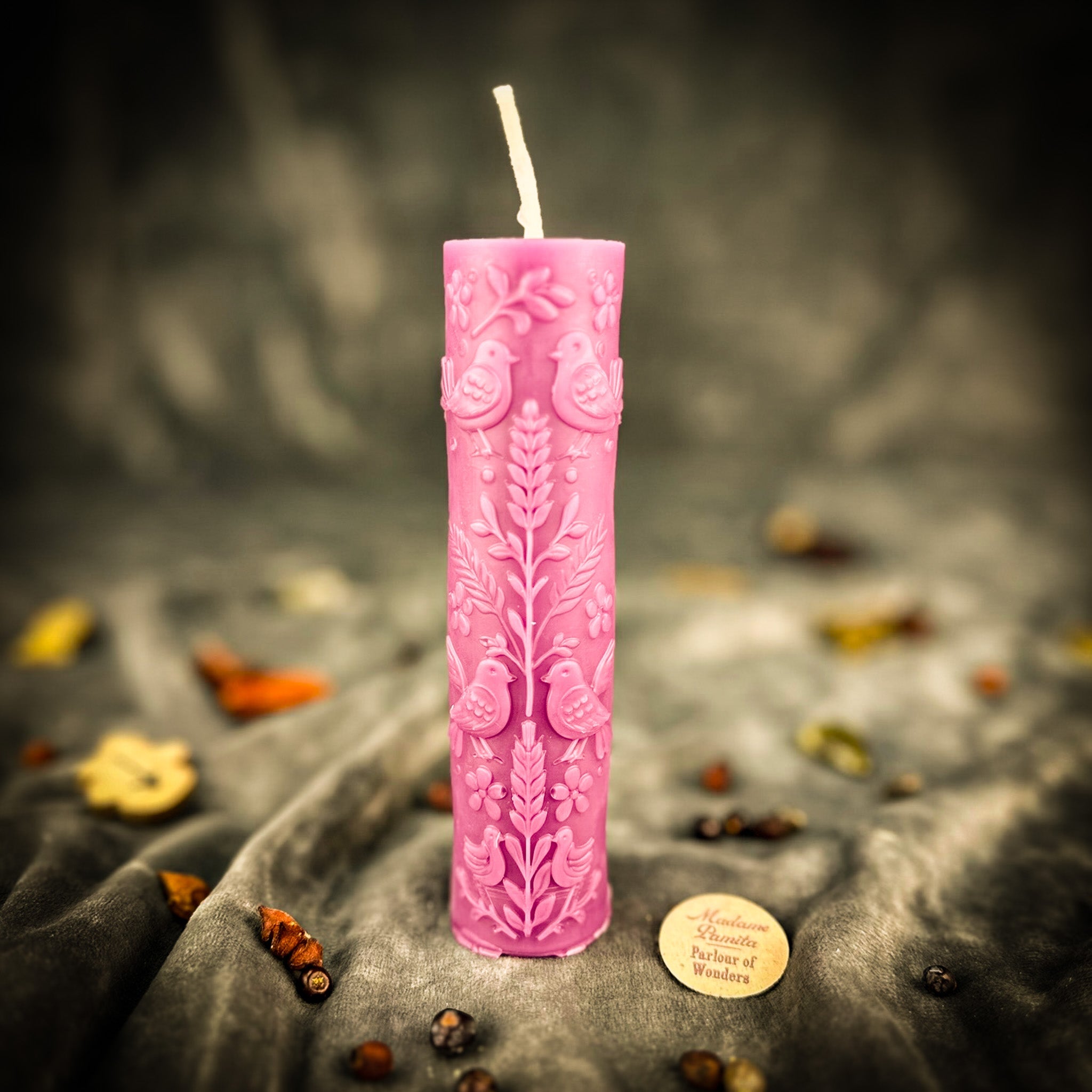 Derevo Zhyttya Tree of Life Candle - Ukrainian Growth & Ancestral Connection