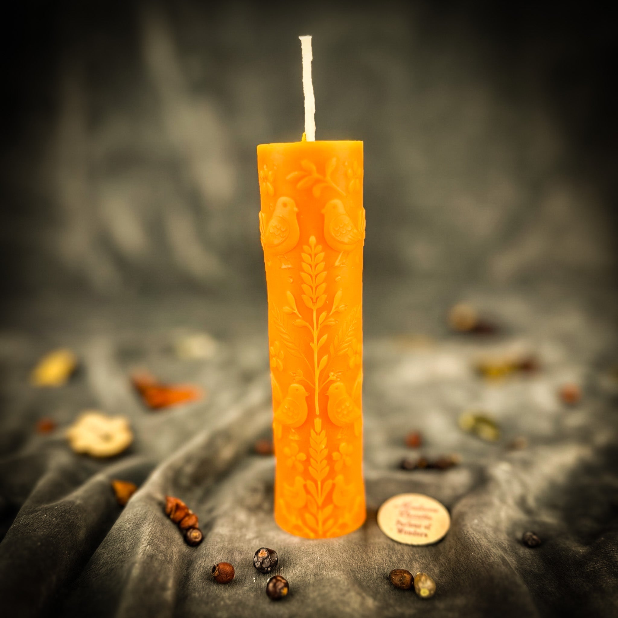 Derevo Zhyttya Tree of Life Candle - Ukrainian Growth & Ancestral Connection