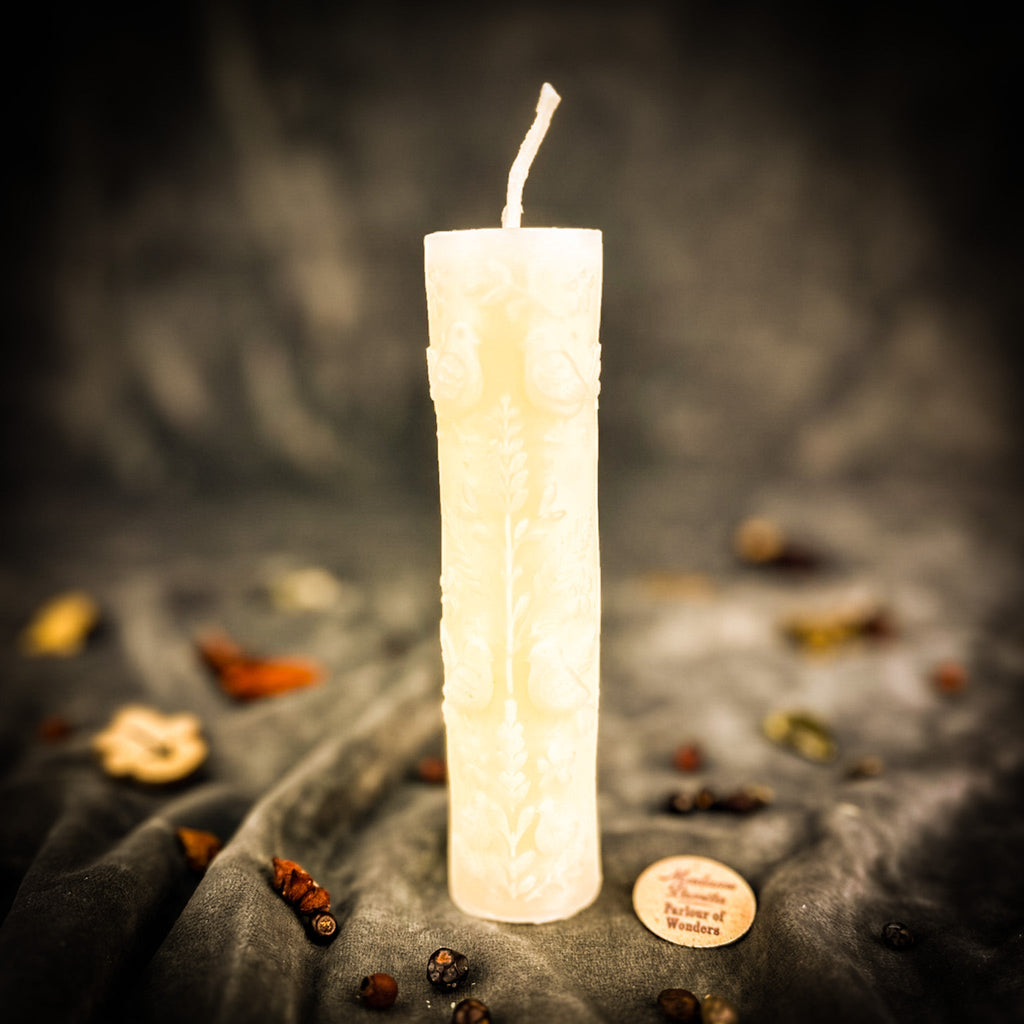Derevo Zhyttya Tree of Life Candle - Ukrainian Growth & Ancestral Connection
