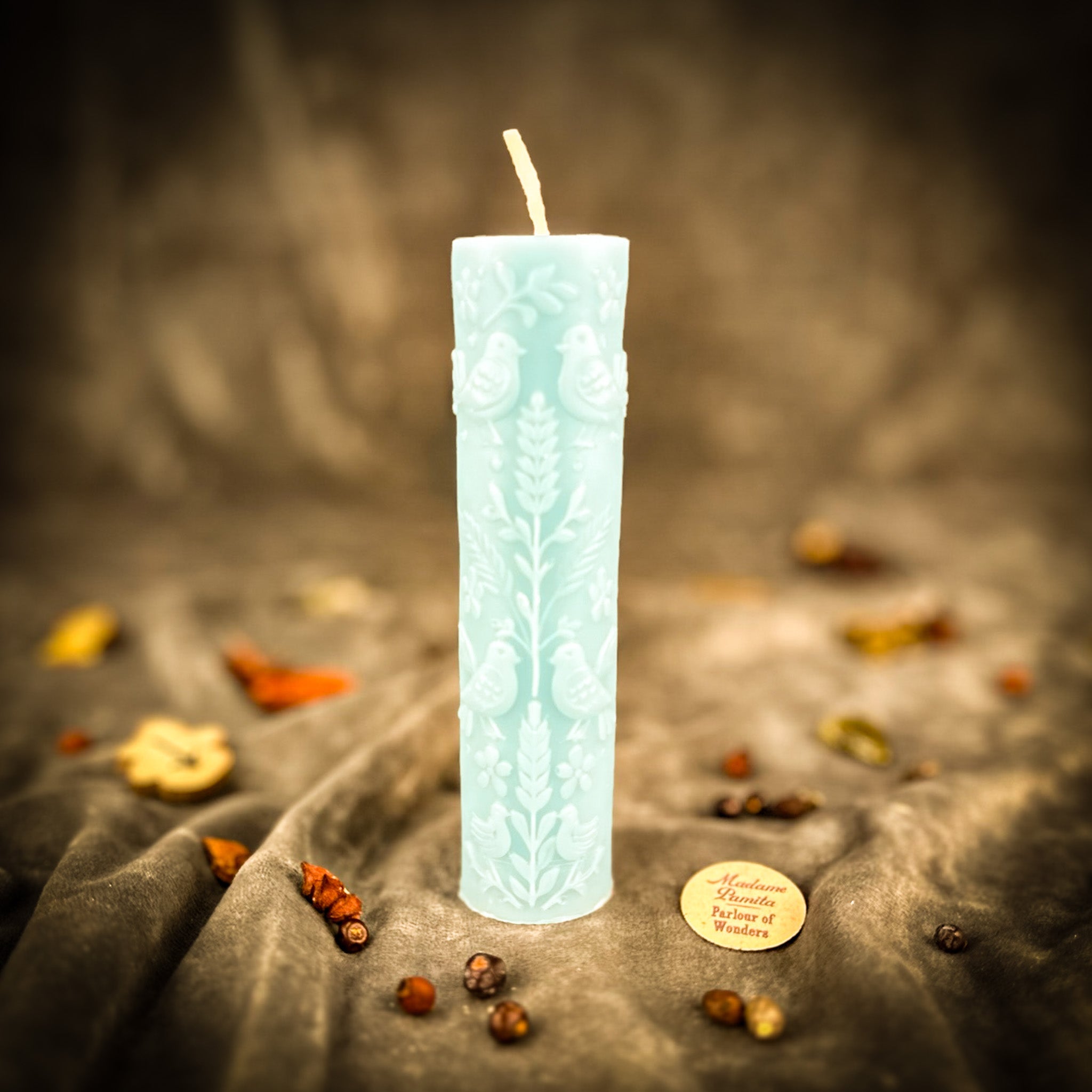 Derevo Zhyttya Tree of Life Candle - Ukrainian Growth & Ancestral Connection