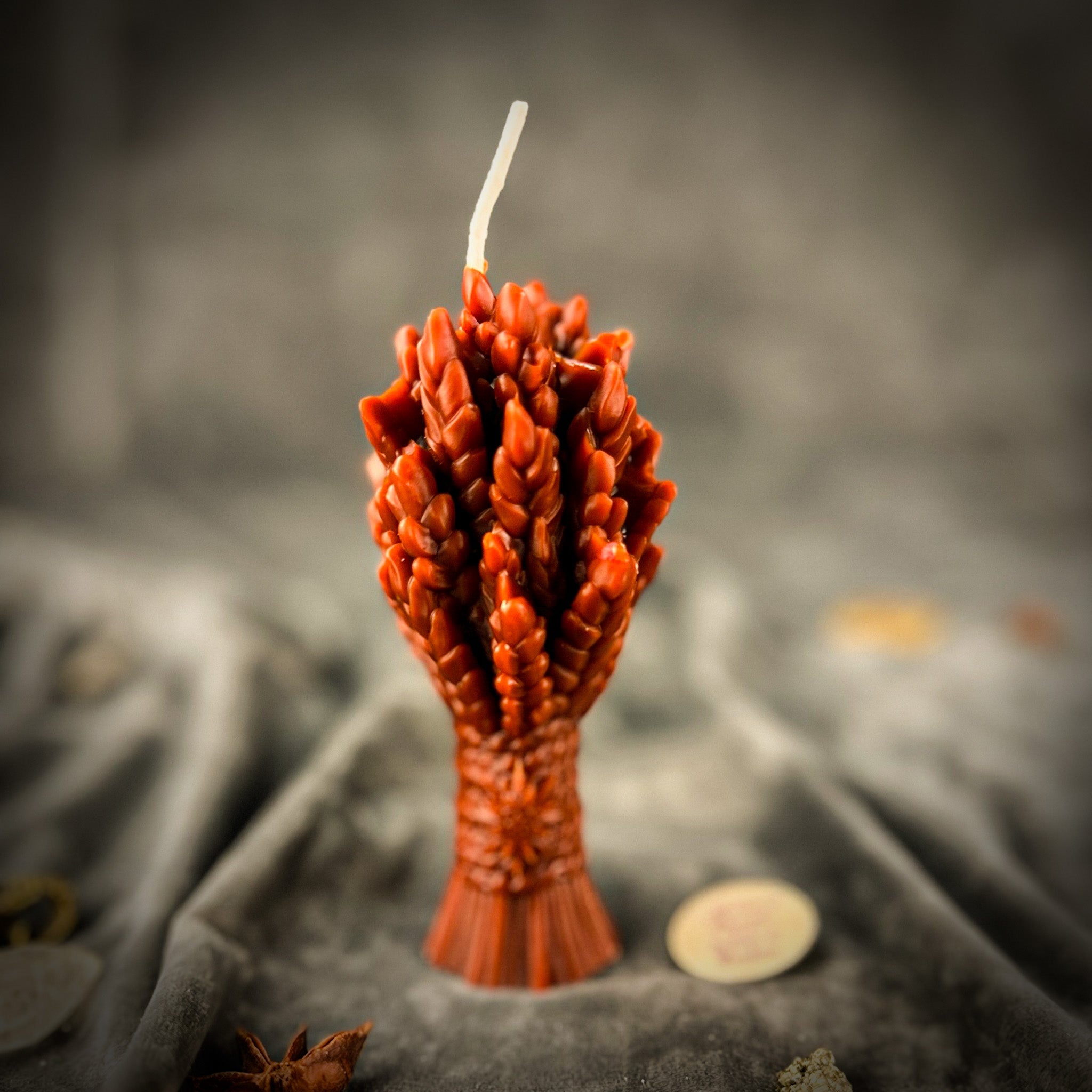 Beeswax Didukh Ancestor Spirit Spell Candle