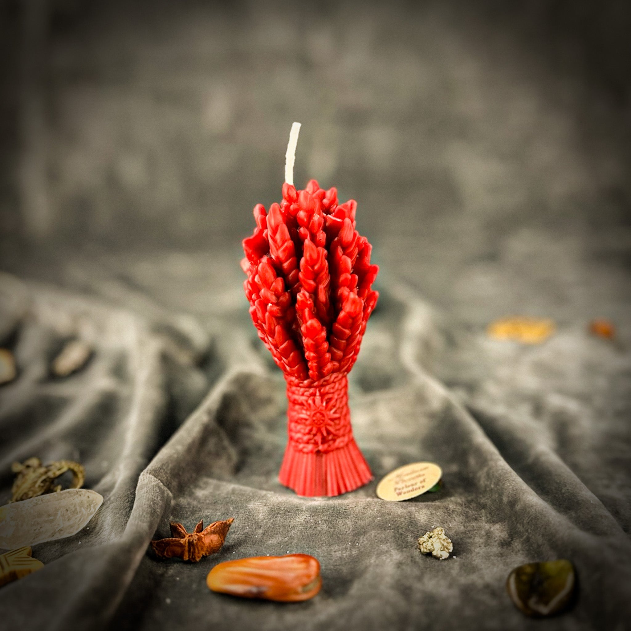 Beeswax Didukh Ancestor Spirit Spell Candle