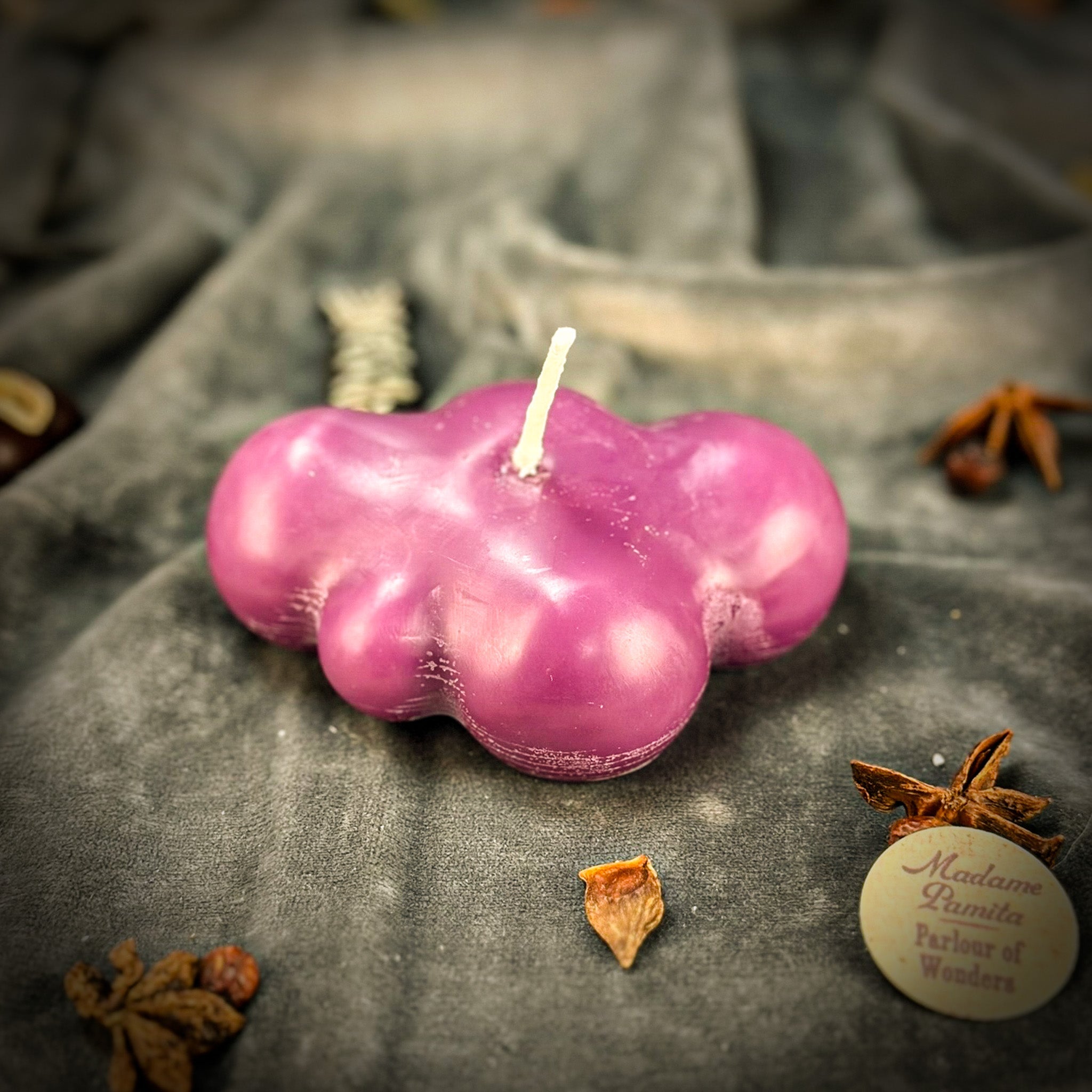 Beeswax Dreamy Cloud Spell Candle