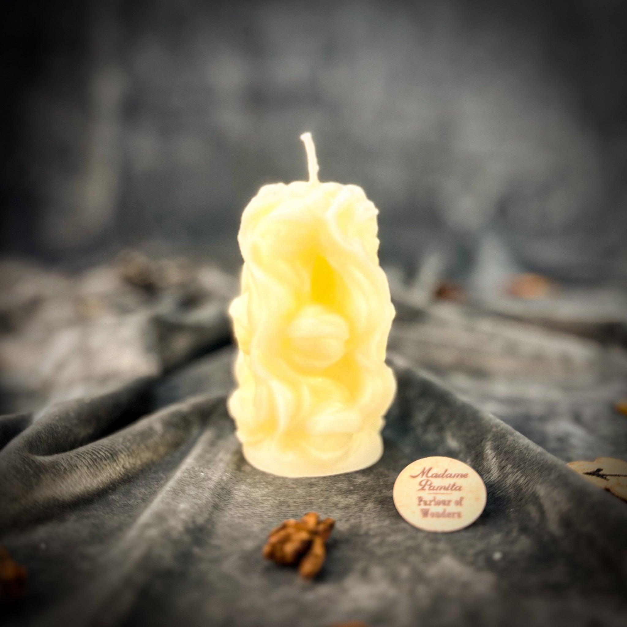 Beeswax Evil Eye Protection Spell Candle