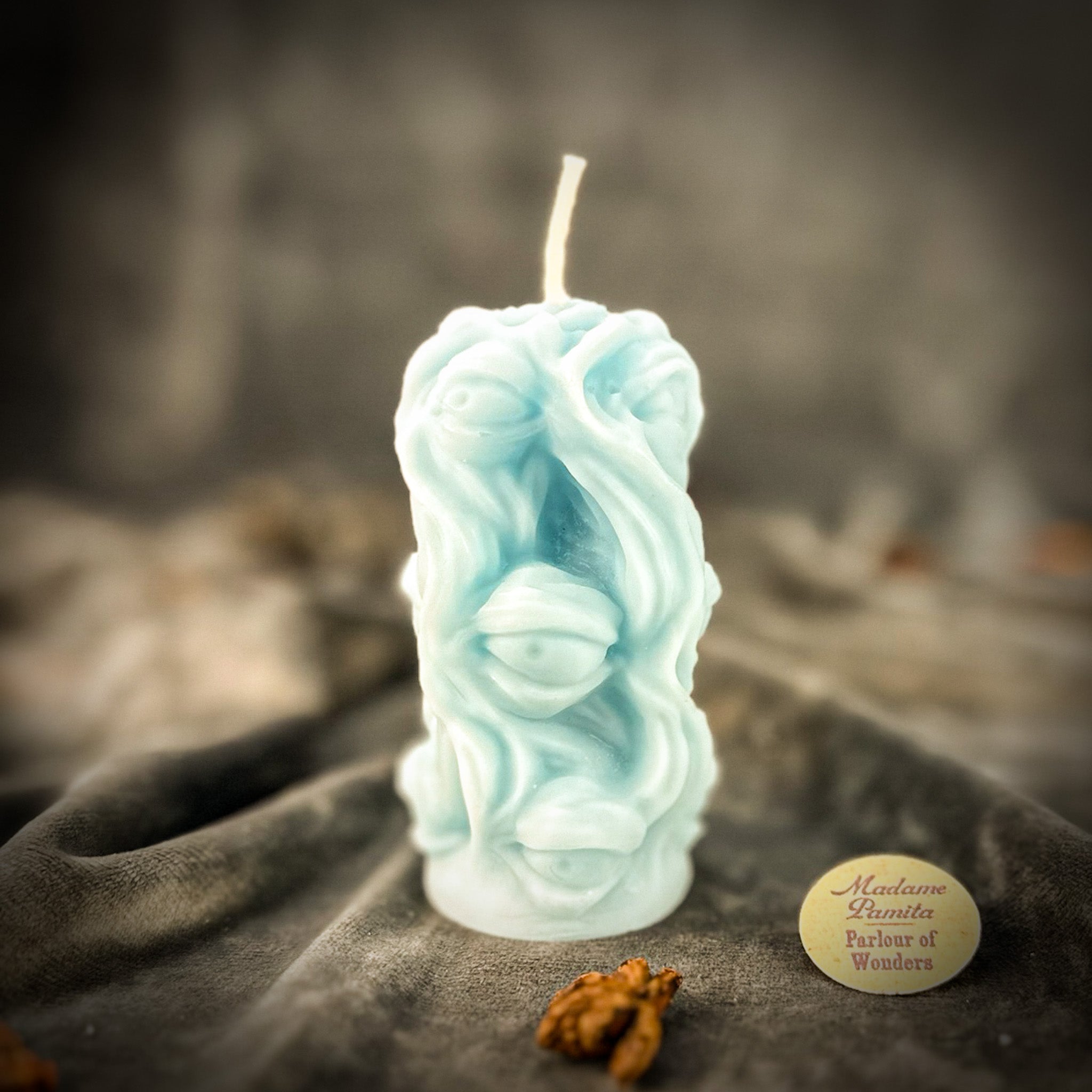 Beeswax Evil Eye Protection Spell Candle