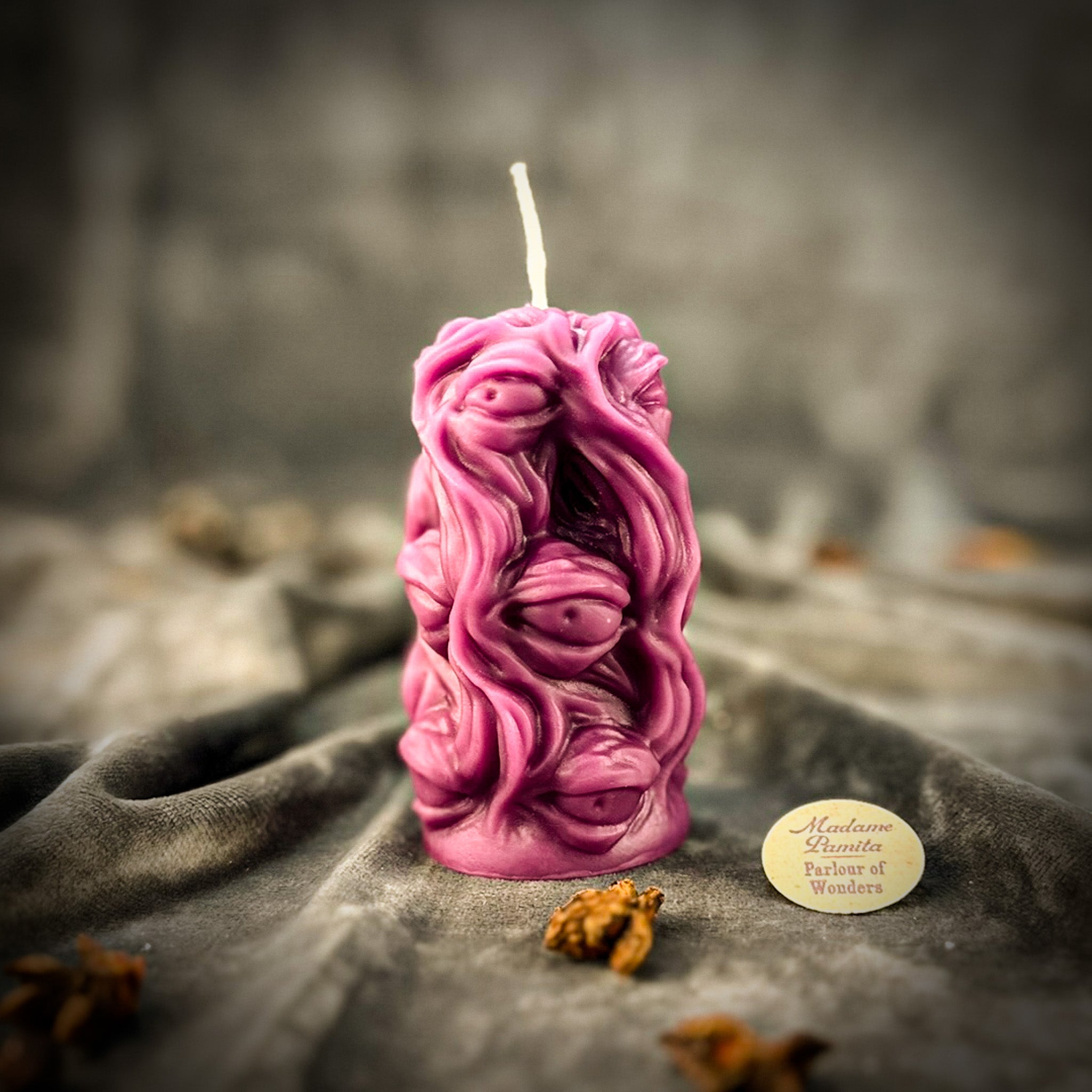 Beeswax Evil Eye Protection Spell Candle