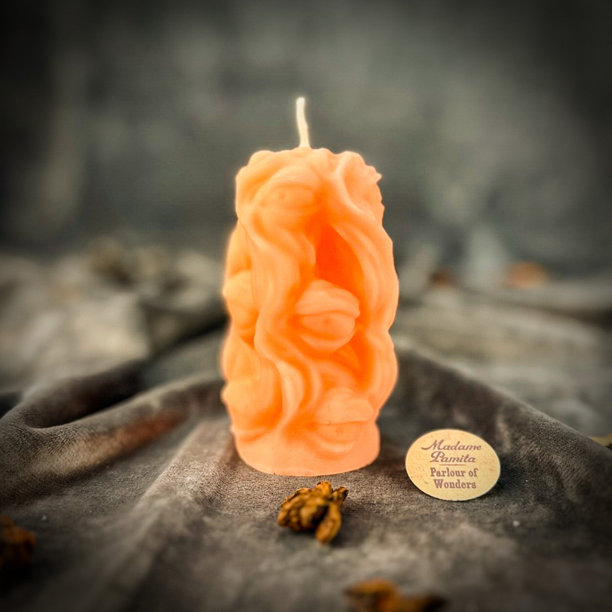 Beeswax Evil Eye Protection Spell Candle