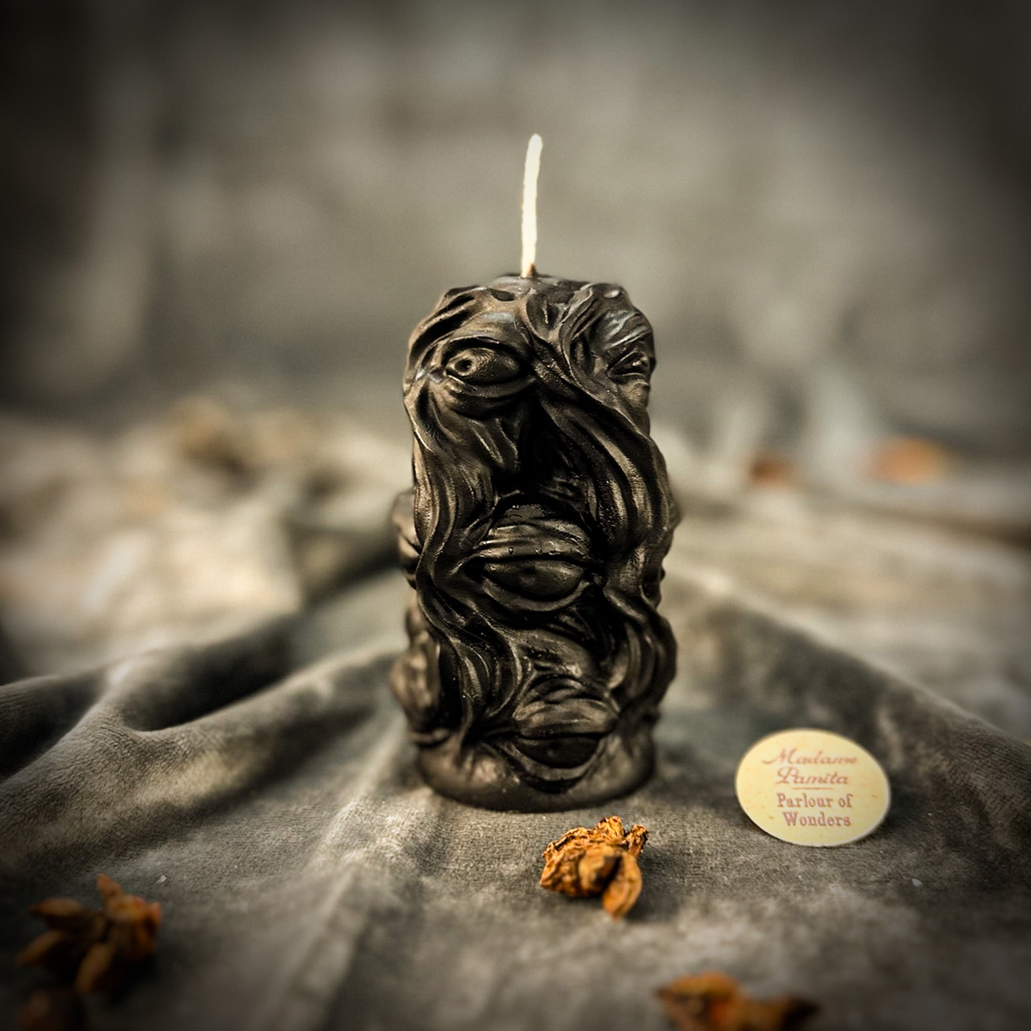 Beeswax Evil Eye Protection Spell Candle