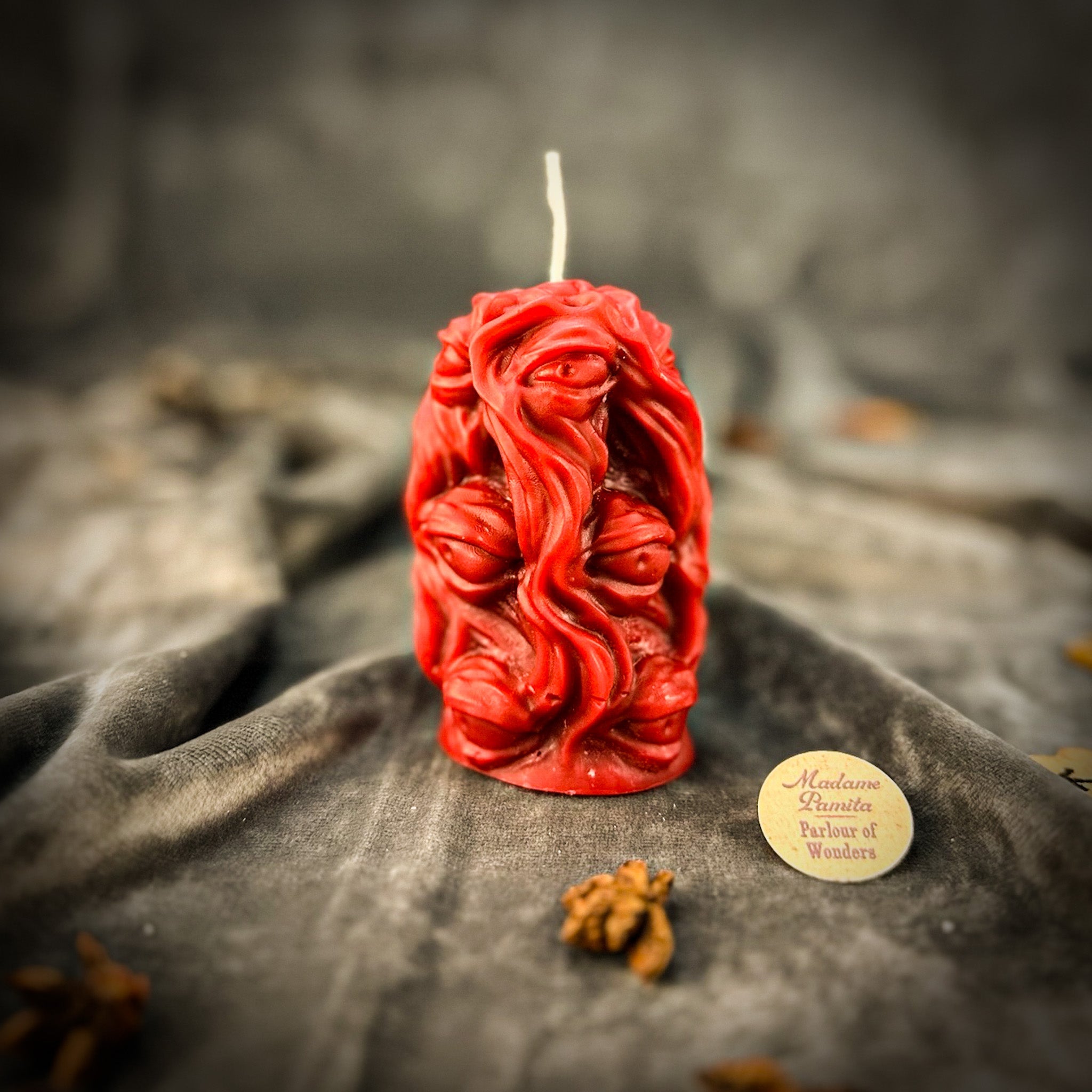 Beeswax Evil Eye Protection Spell Candle