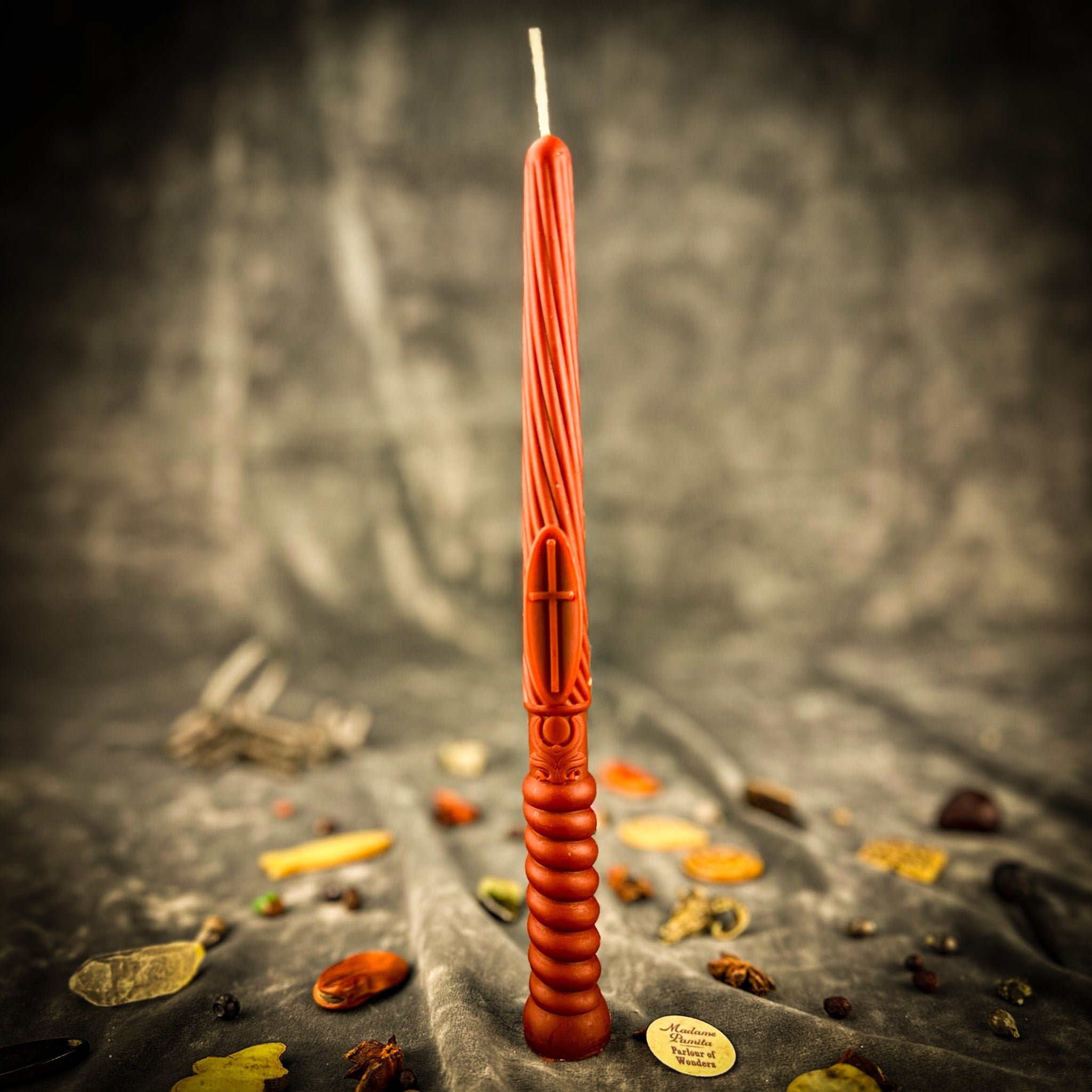 Beeswax Gromnica Candlemas Protection Taper Candle