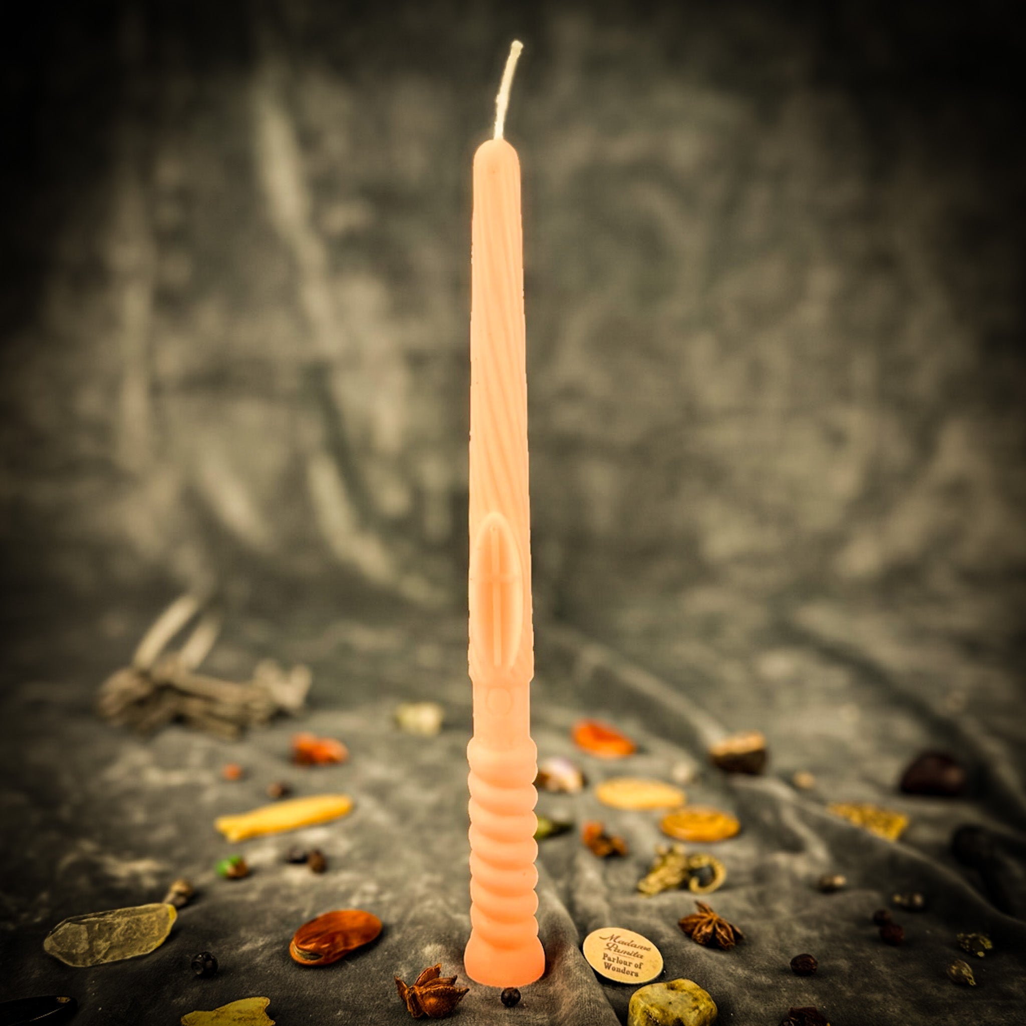 Beeswax Gromnica Candlemas Protection Taper Candle