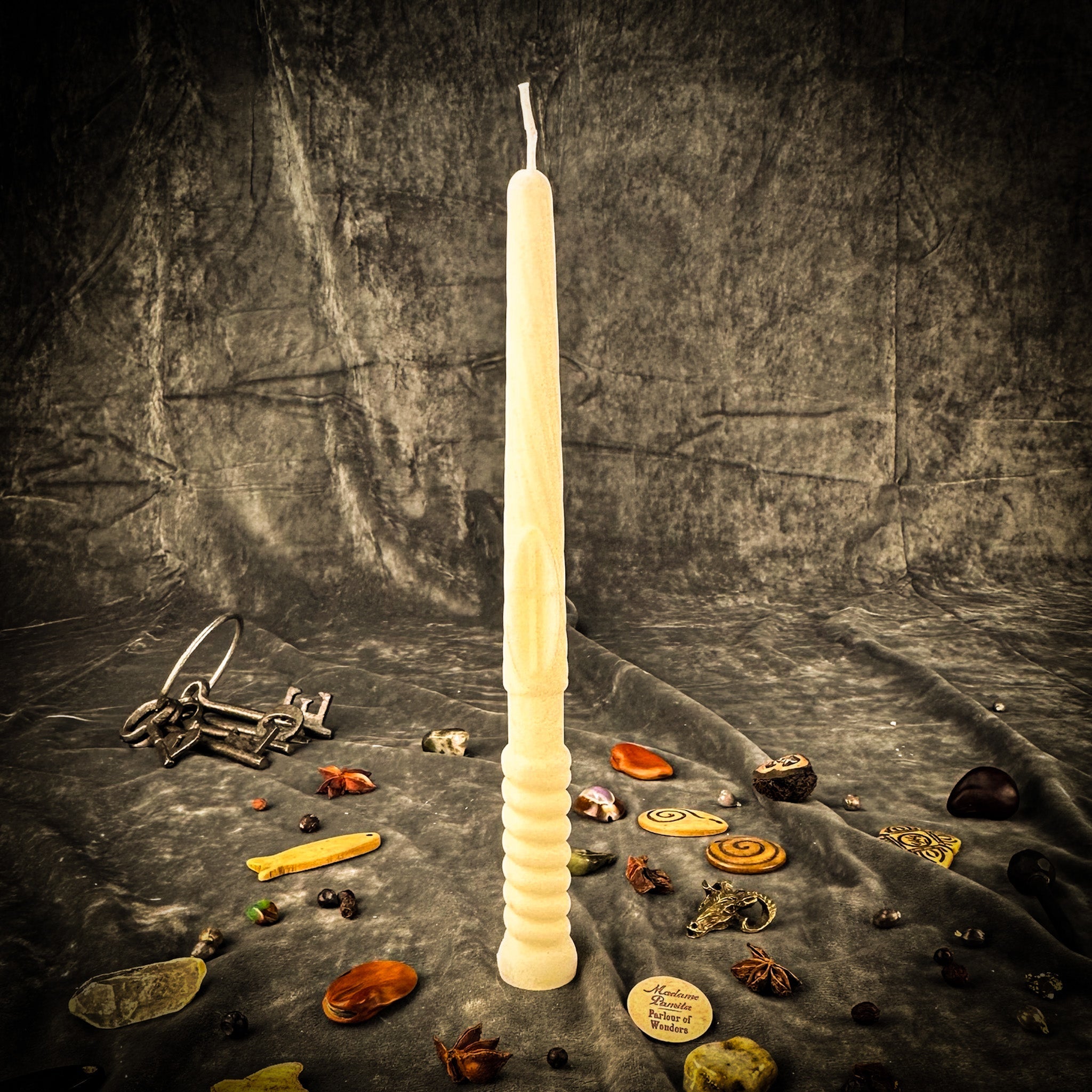 Beeswax Gromnica Candlemas Protection Taper Candle