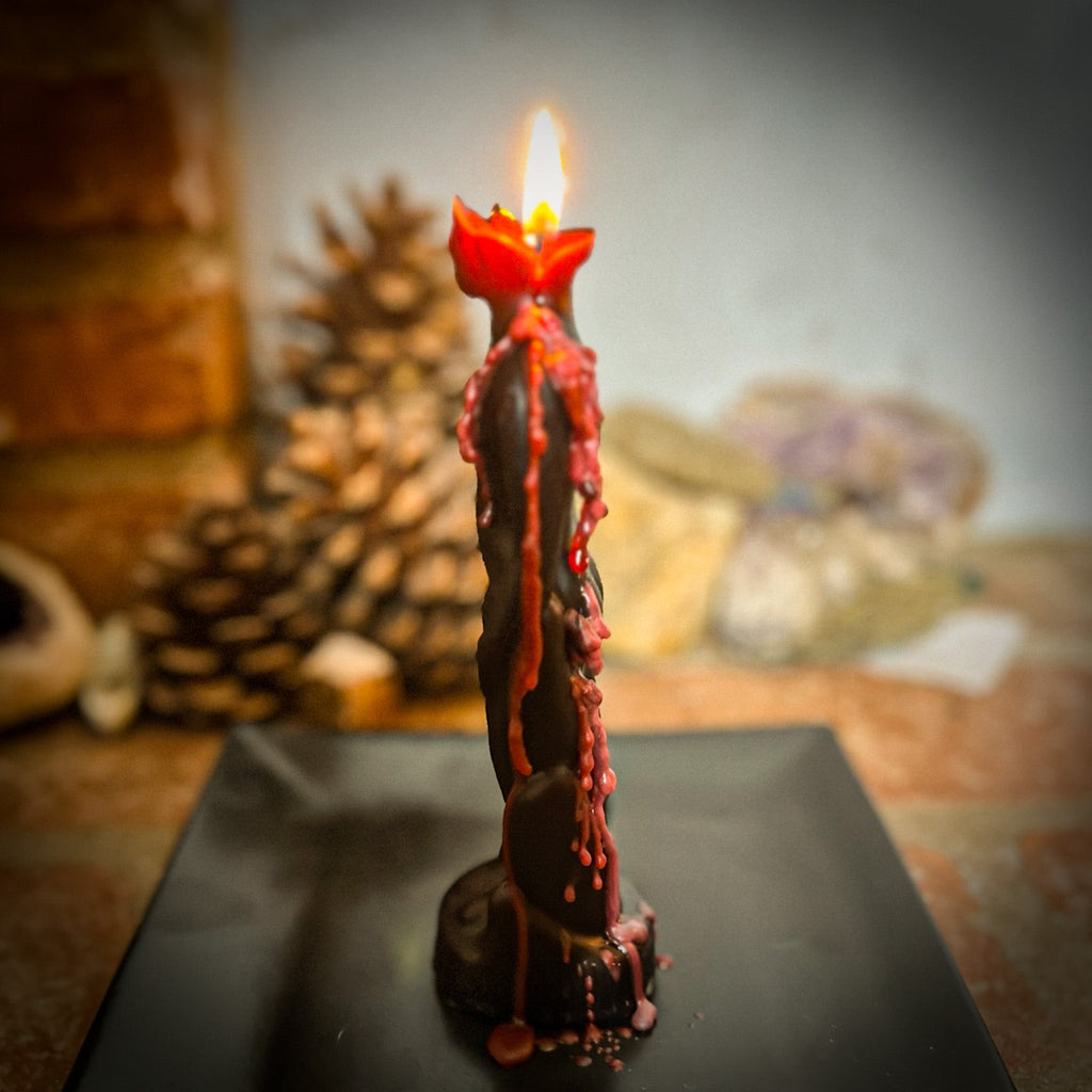 Beeswax Return to Sender Human Figural Spell Candle