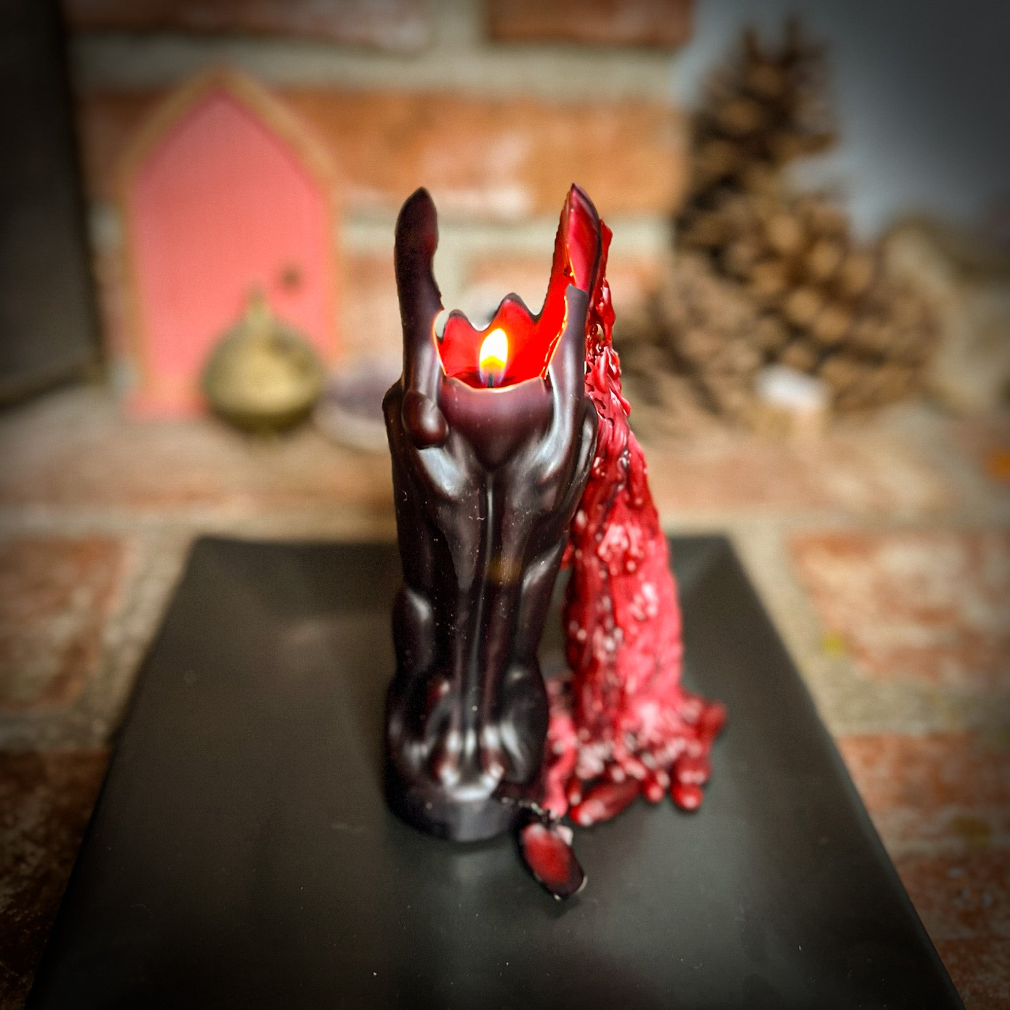 Beeswax Return to Sender Human Figural Spell Candle