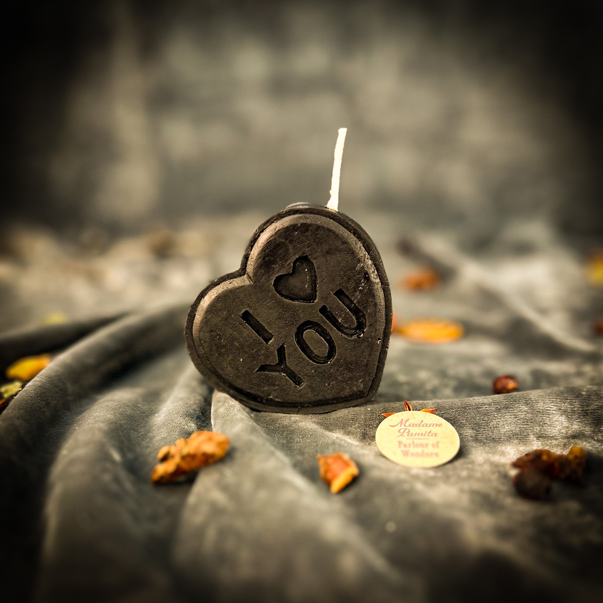 Beeswax I Love You Spell Candle - Sweet Romance Magic