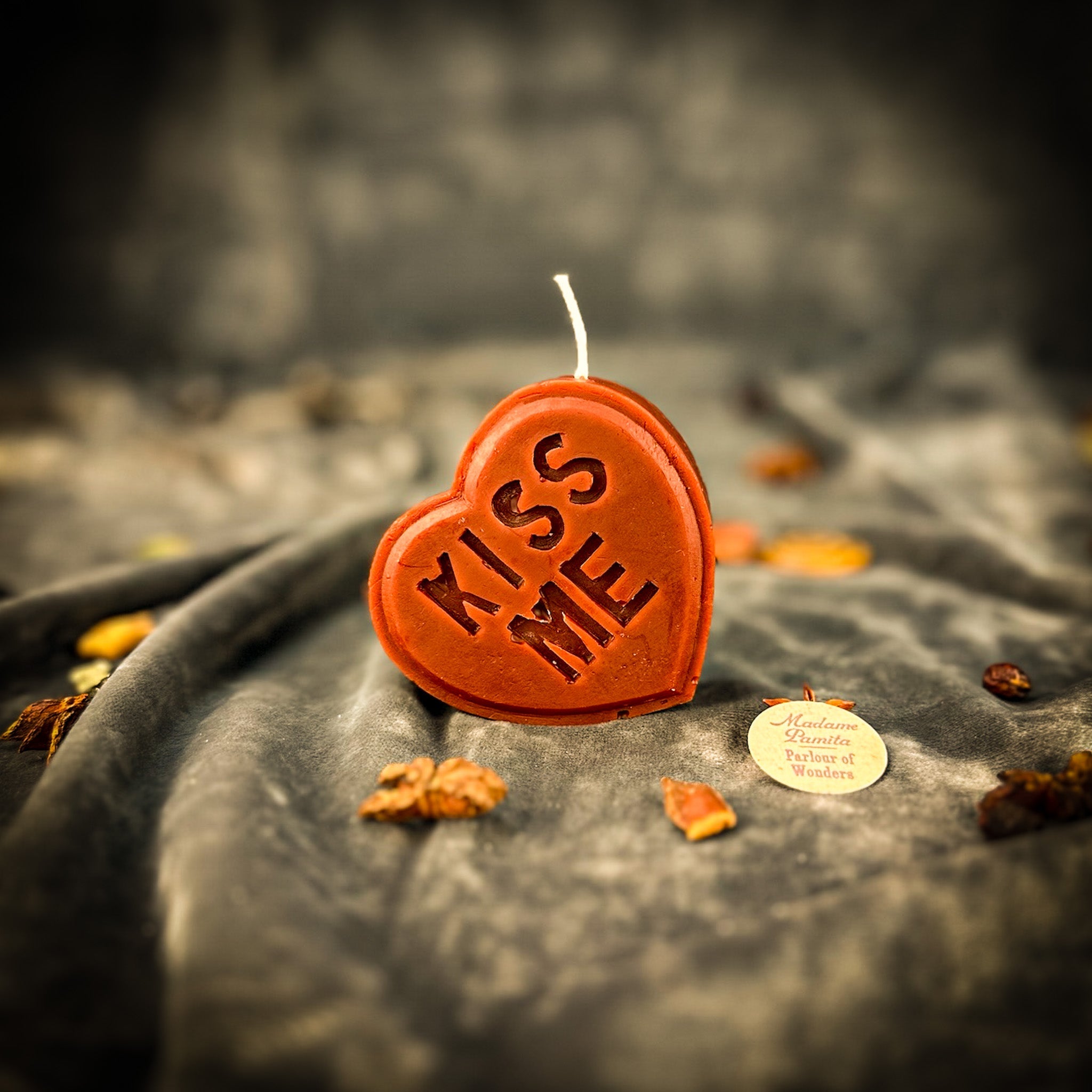 Kiss Me Candle Spell Kit - Ignite Passion & Attract Romantic Attention