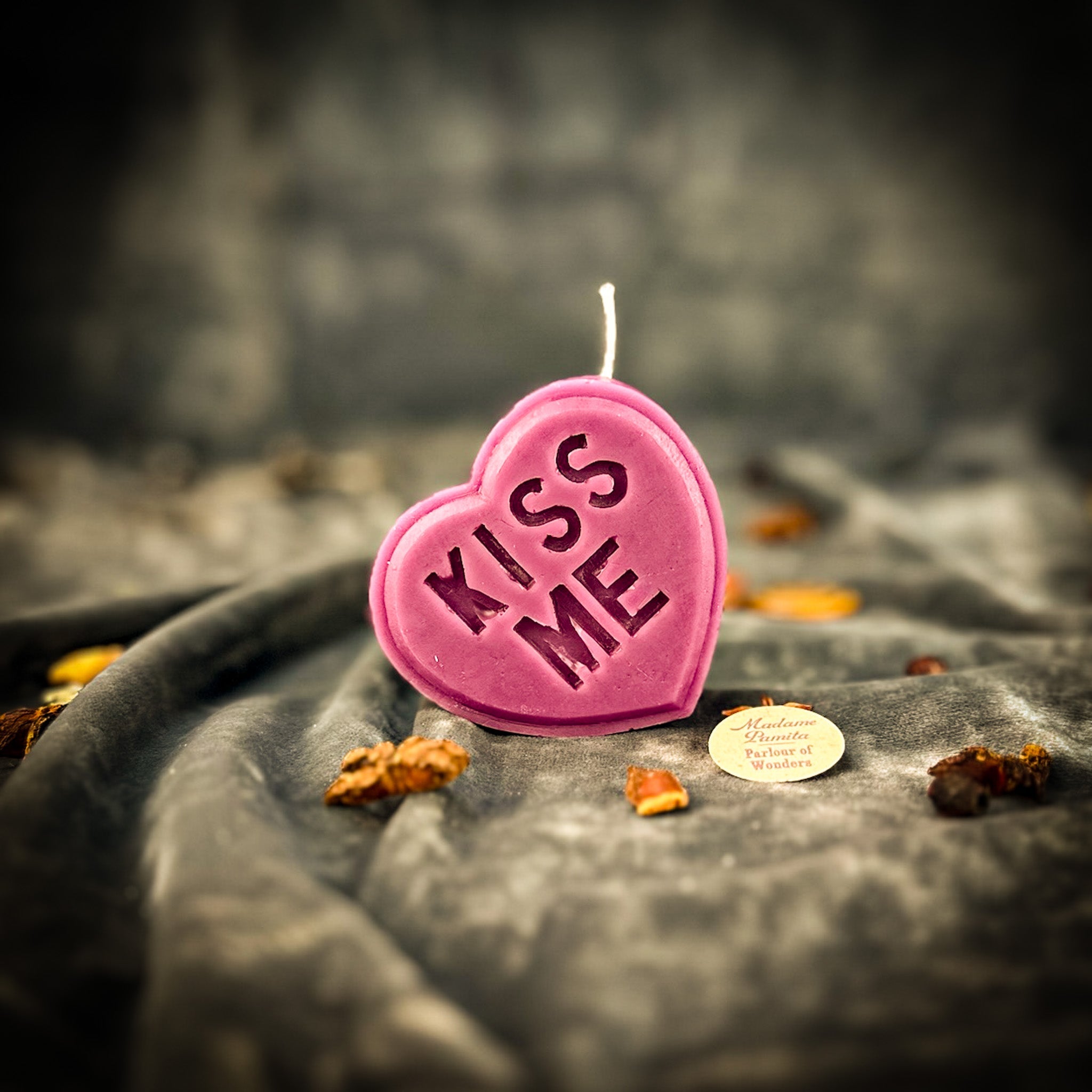 Kiss Me Candle Spell Kit - Ignite Passion & Attract Romantic Attention