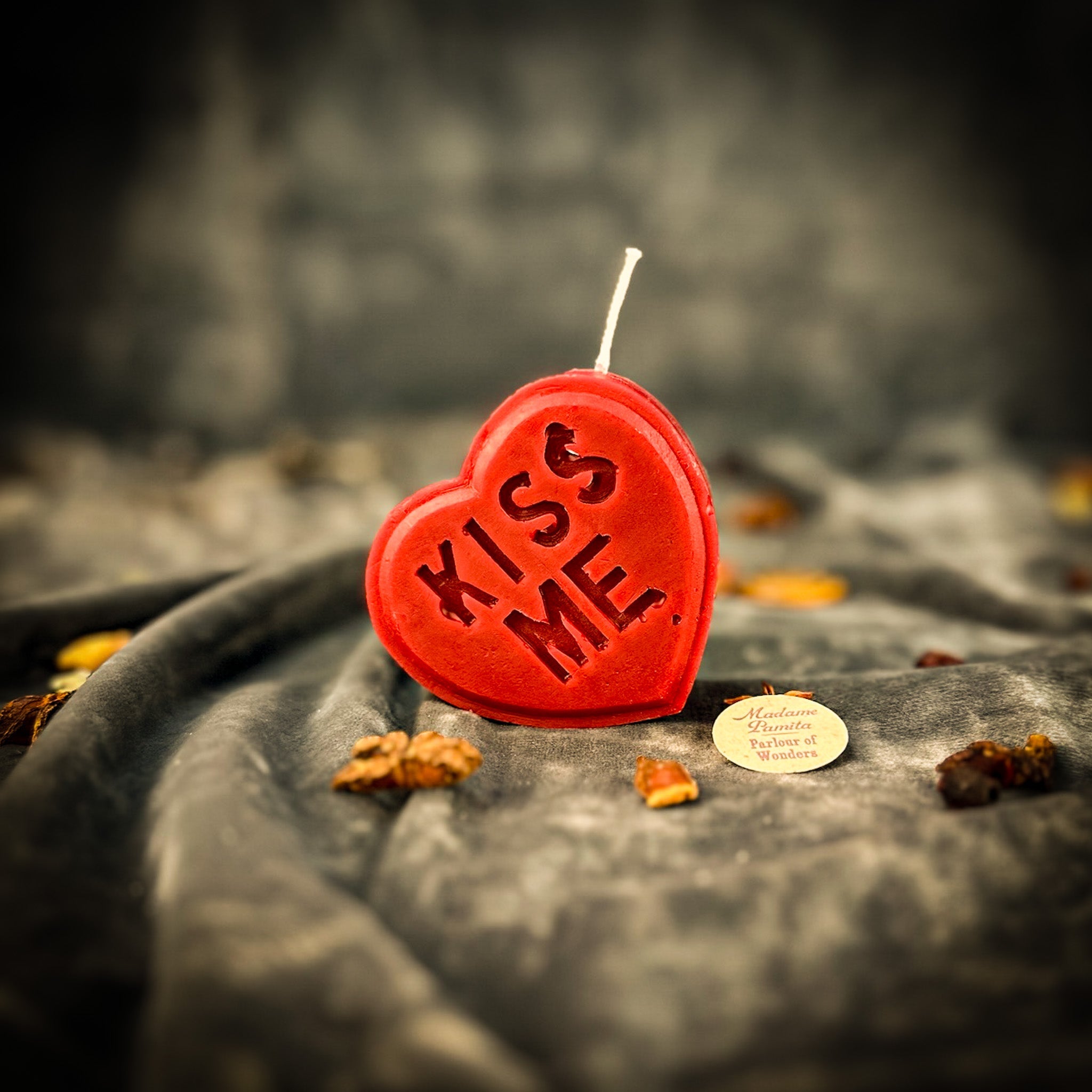 Kiss Me Candle Spell Kit - Ignite Passion & Attract Romantic Attention