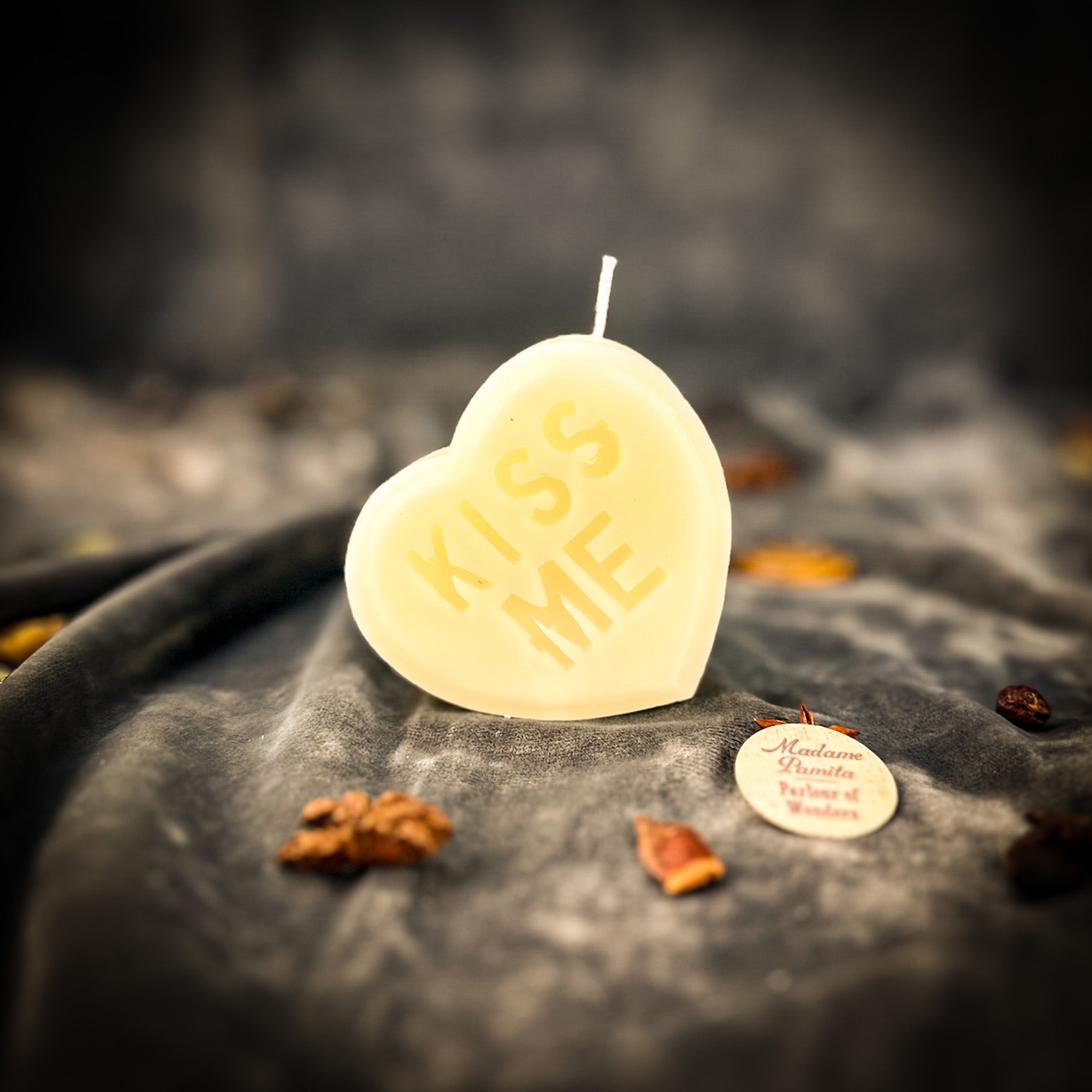 Kiss Me Candle Spell Kit - Ignite Passion & Attract Romantic Attention
