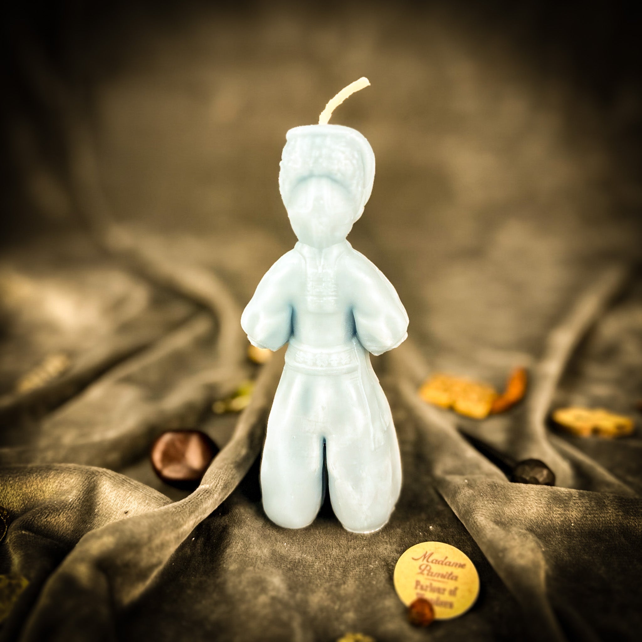Beeswax Kozak of Courage Spell Candle