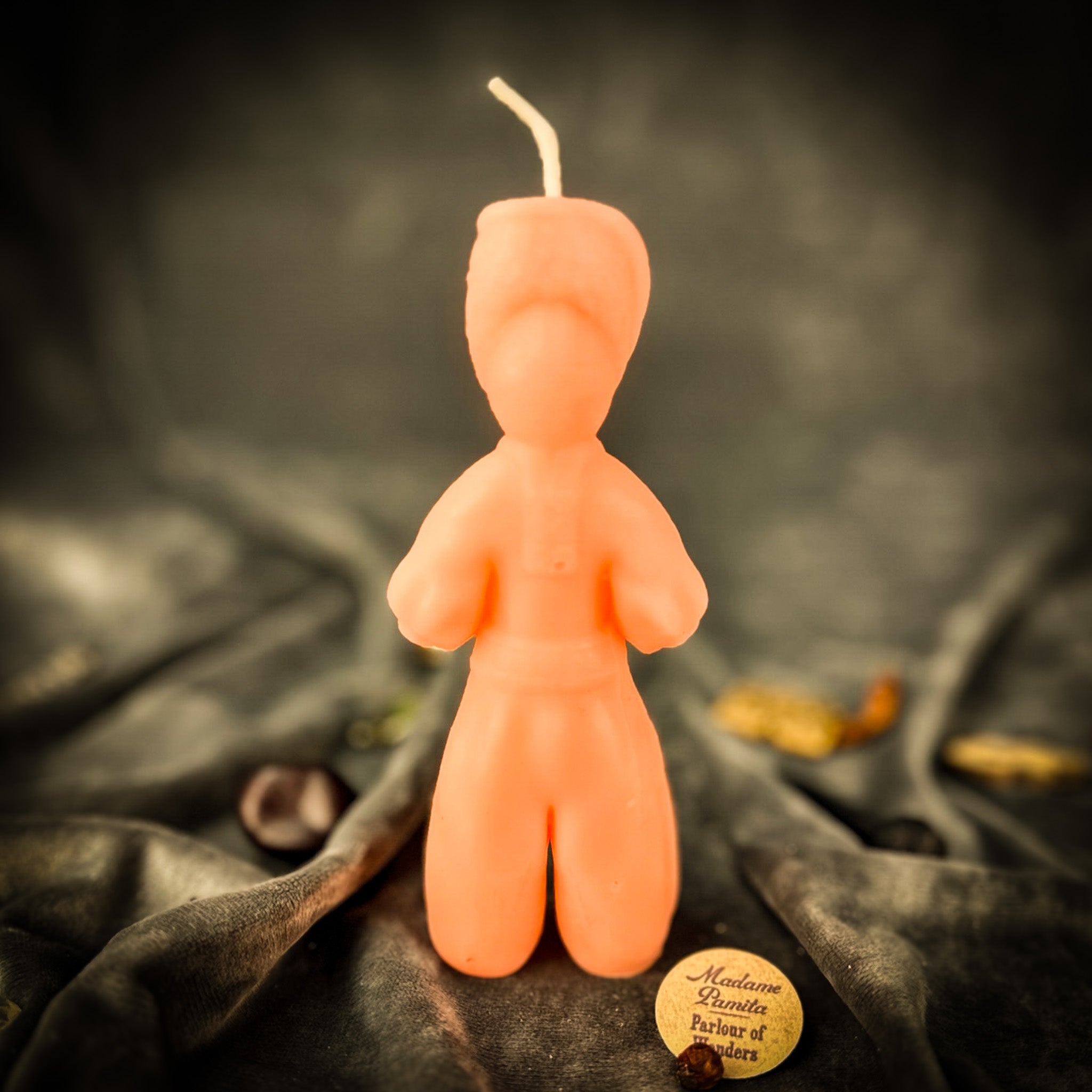 Beeswax Kozak of Courage Spell Candle