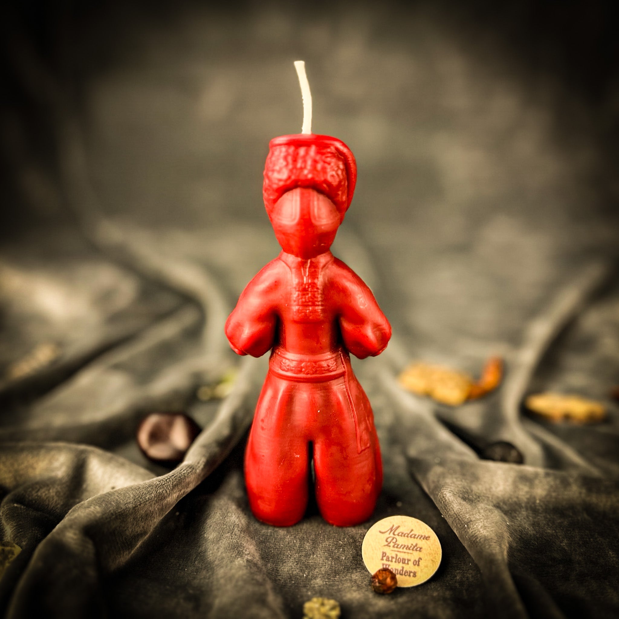 Beeswax Kozak of Courage Spell Candle