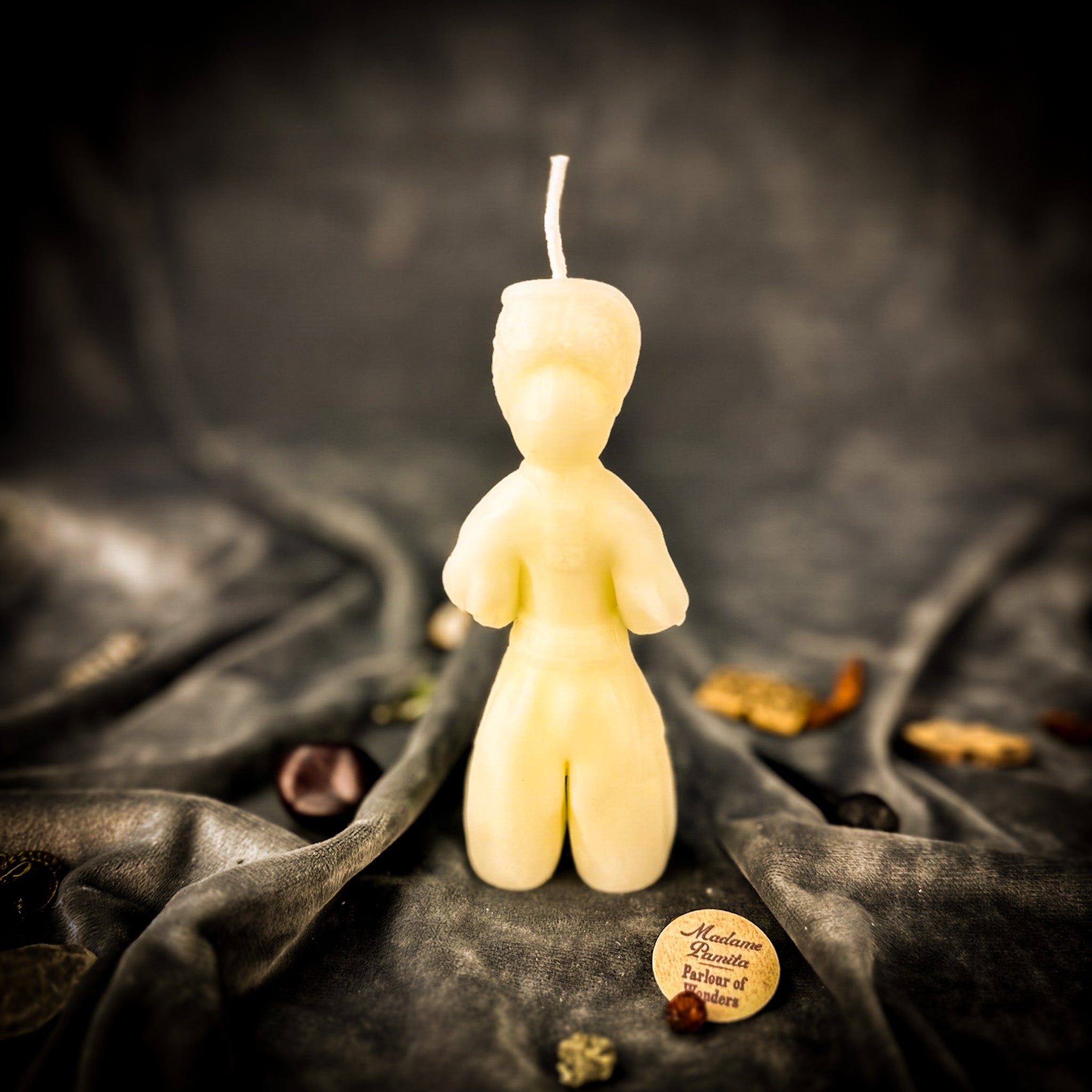 Beeswax Kozak of Courage Spell Candle