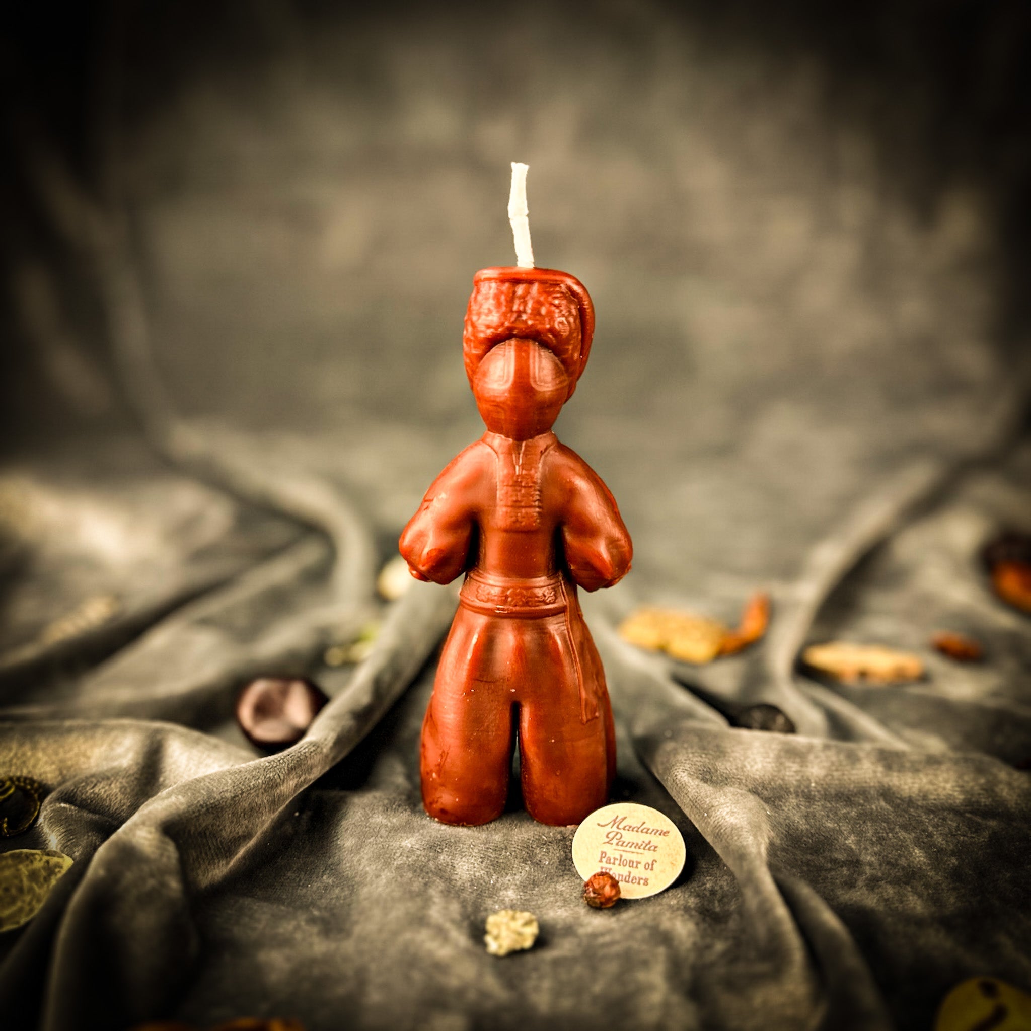 Beeswax Kozak of Courage Spell Candle