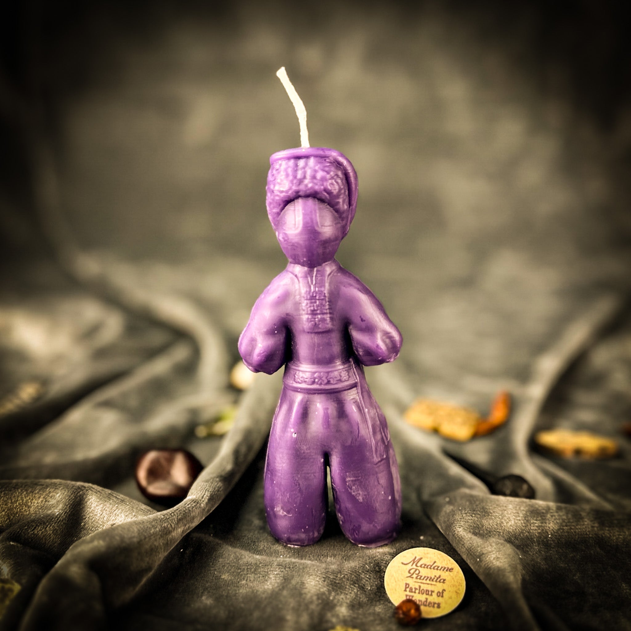 Beeswax Kozak of Courage Spell Candle