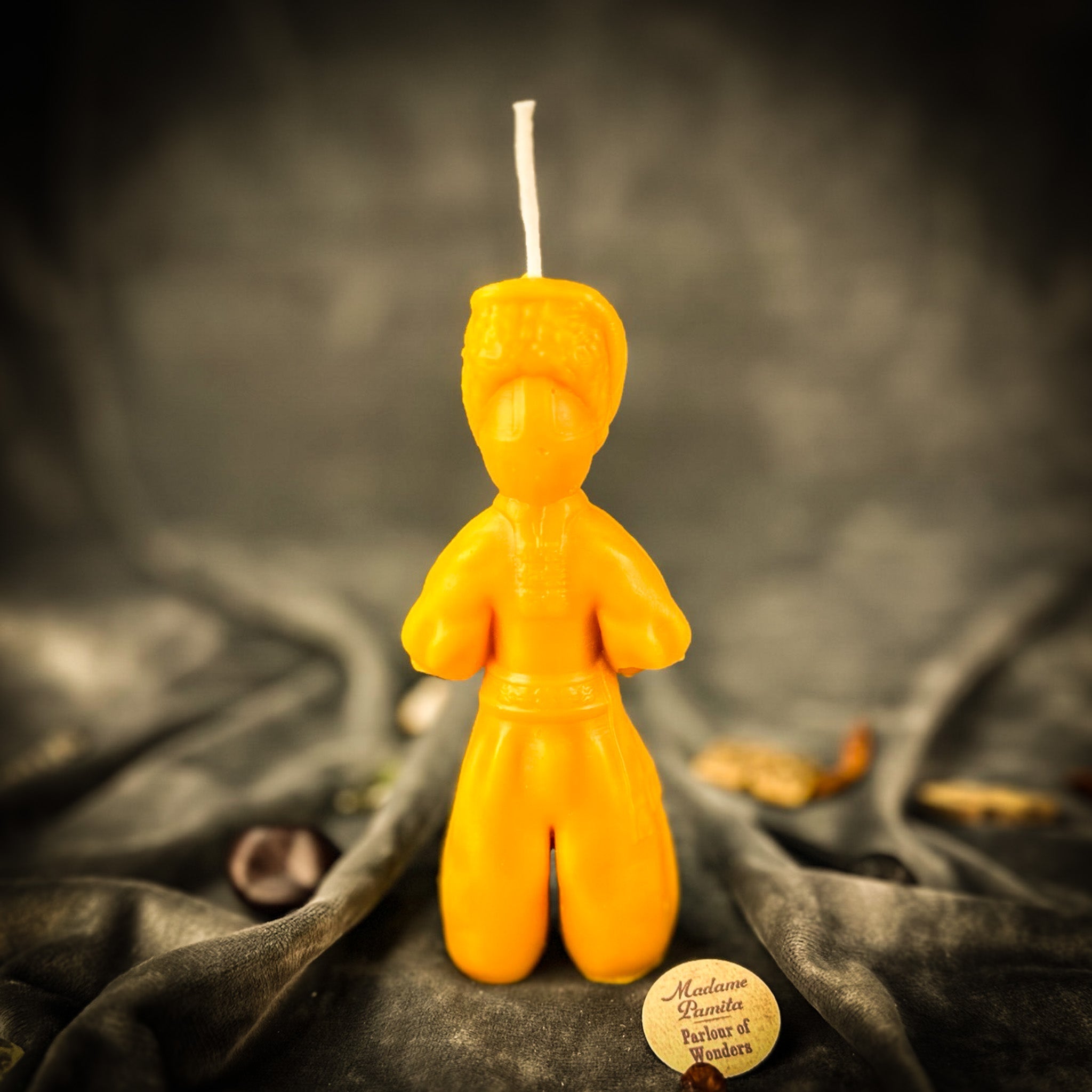 Beeswax Kozak of Courage Spell Candle