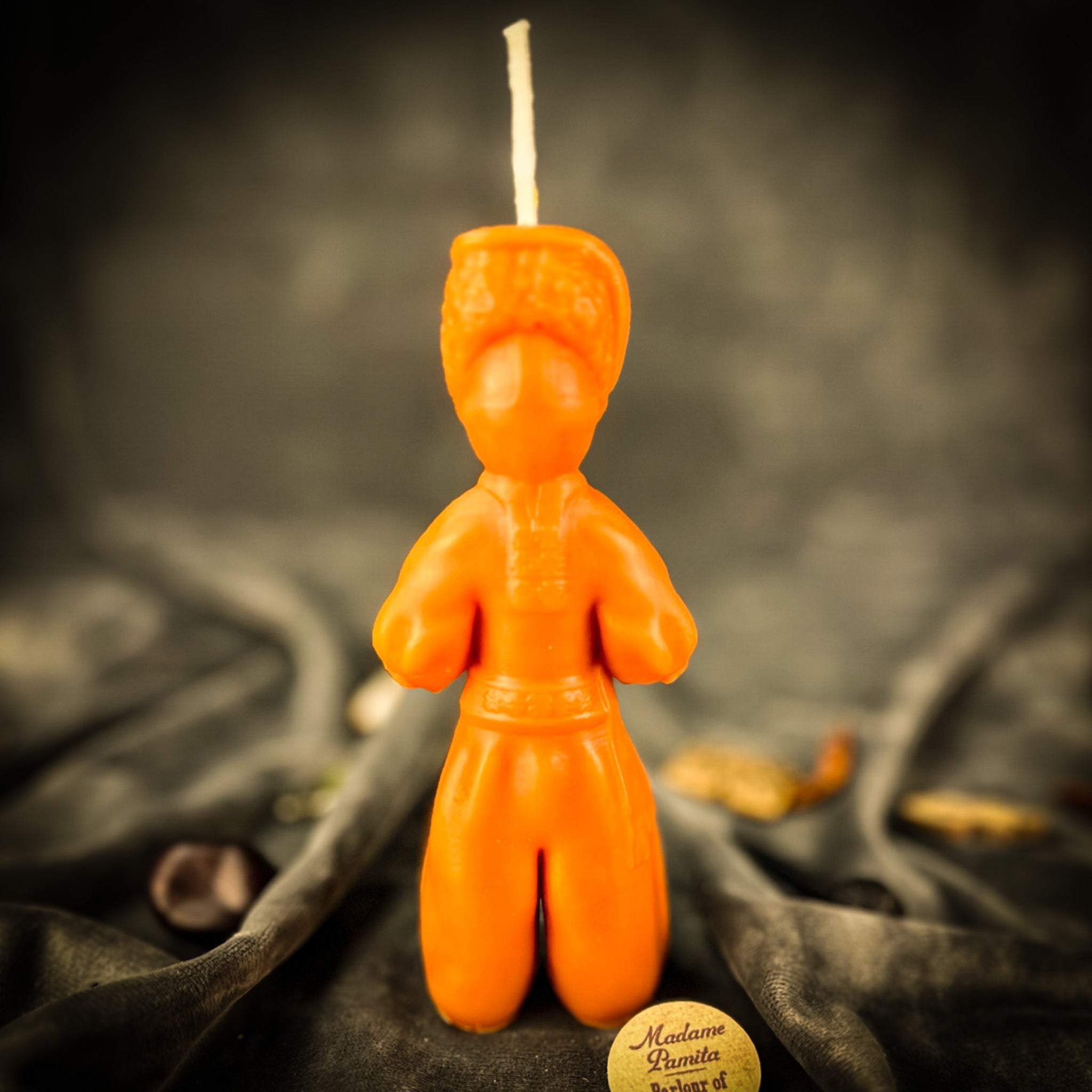 Beeswax Kozak of Courage Spell Candle