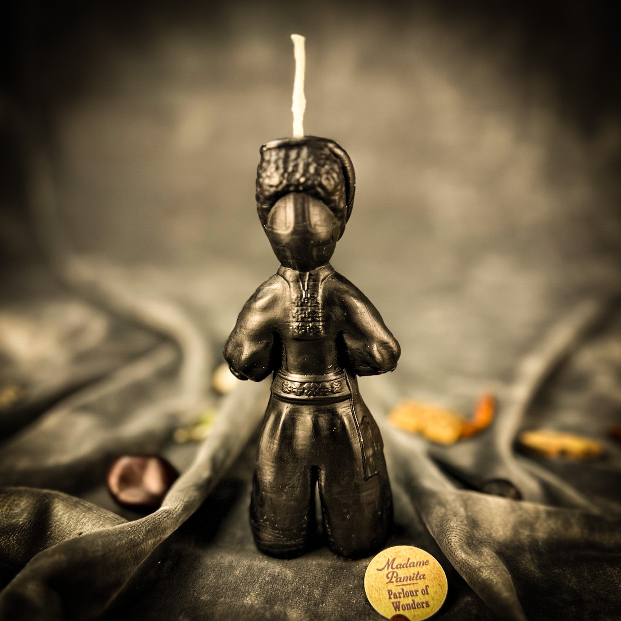 Beeswax Kozak of Courage Spell Candle