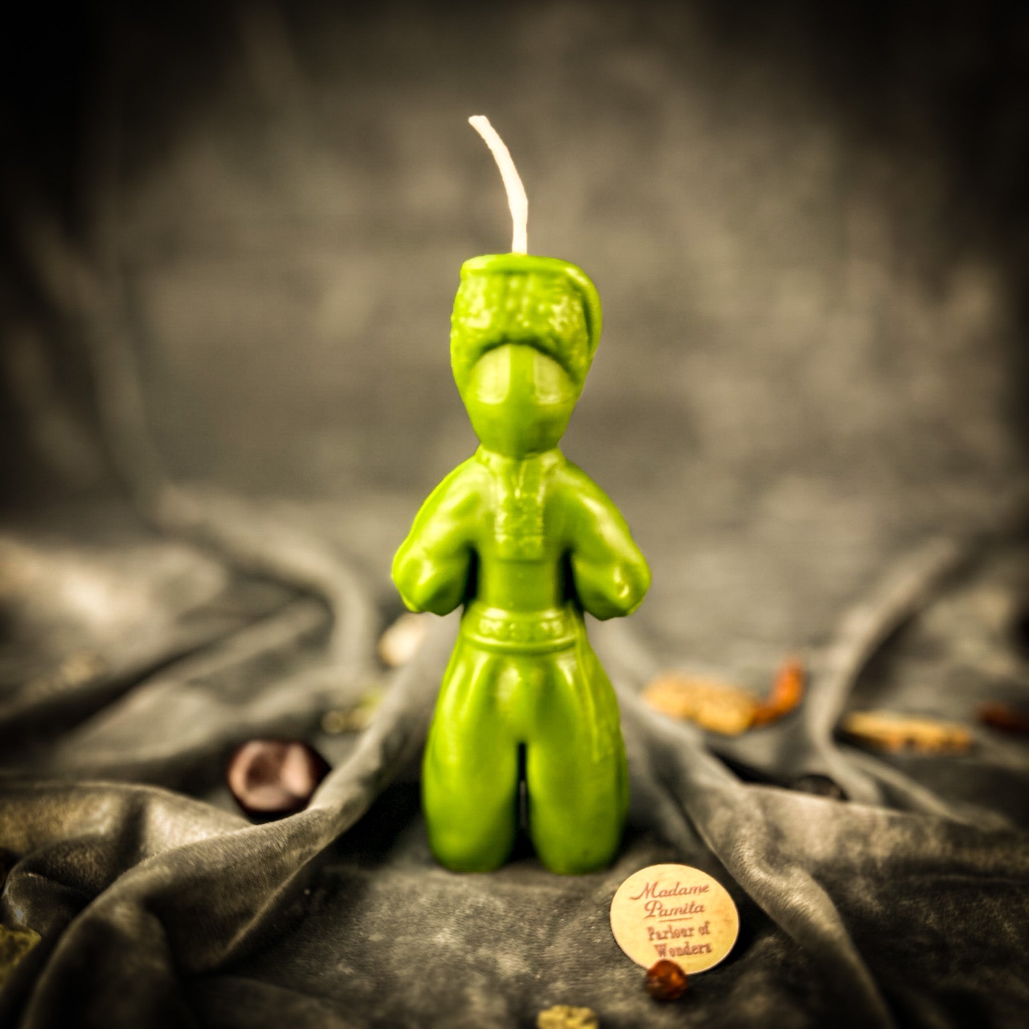Beeswax Kozak of Courage Spell Candle