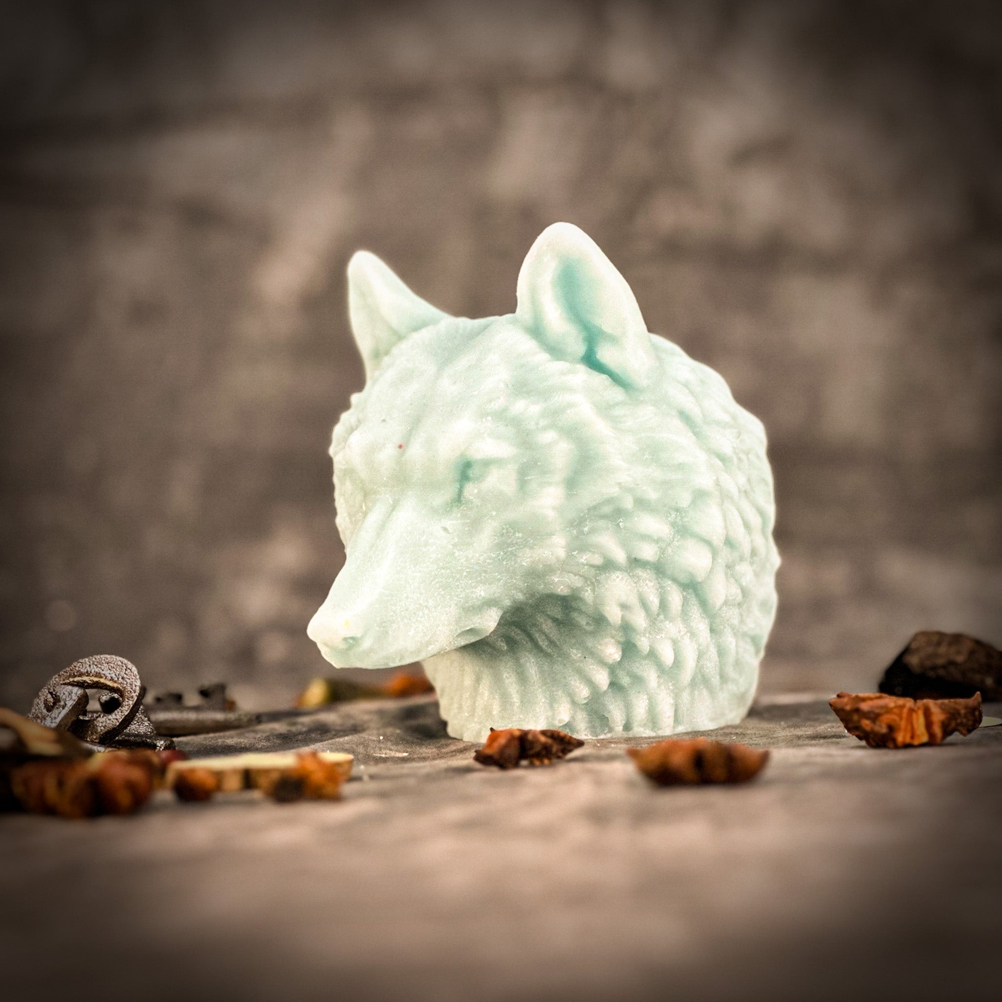 Beeswax Leader of The Pack Spell Candle - Confidence, Leadership & Wolf Magic