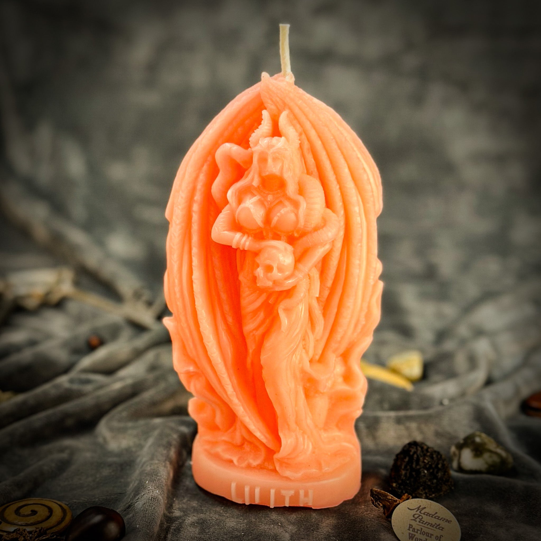 Beeswax Lilith Feminine Empowerment Spell Candle