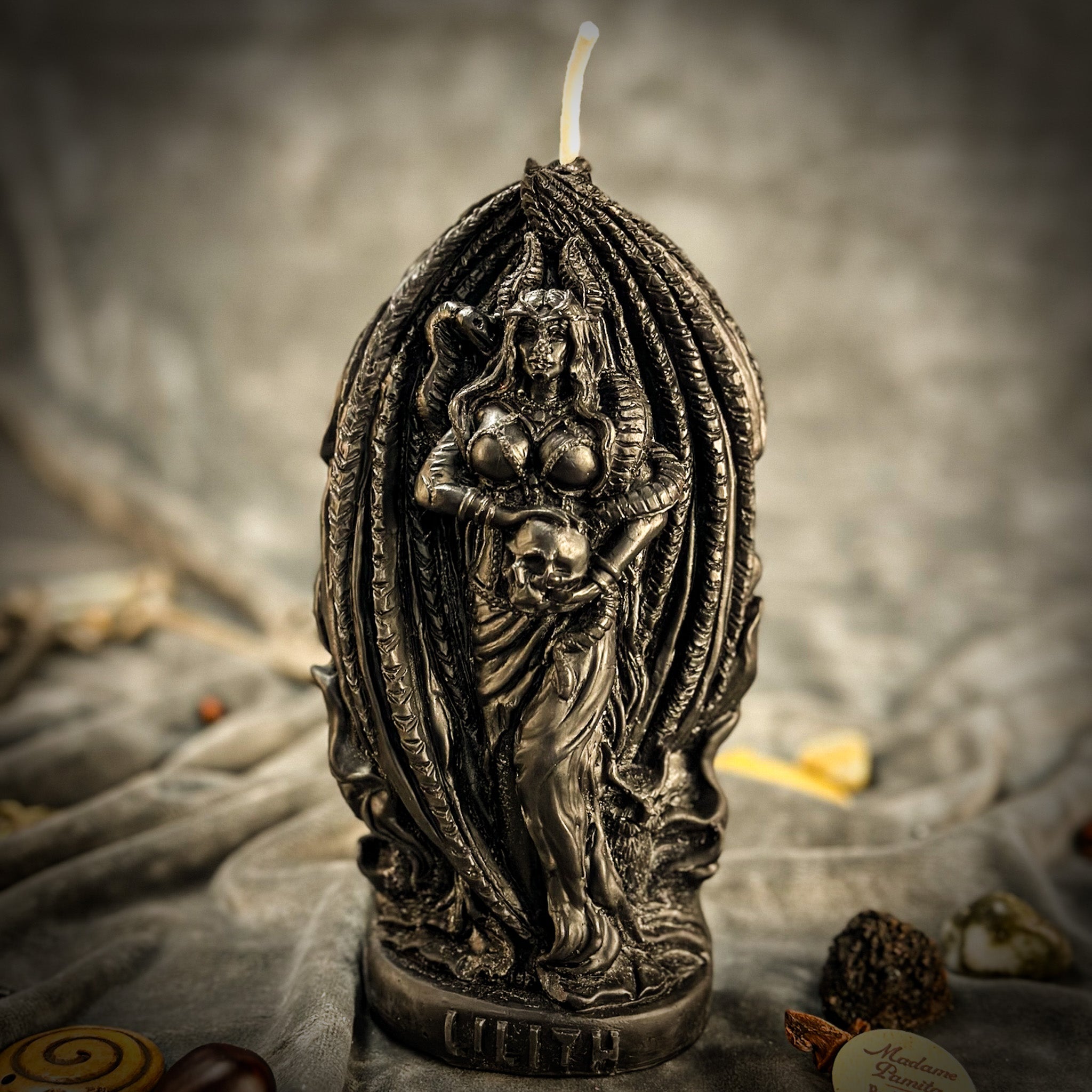 Beeswax Lilith Feminine Empowerment Spell Candle