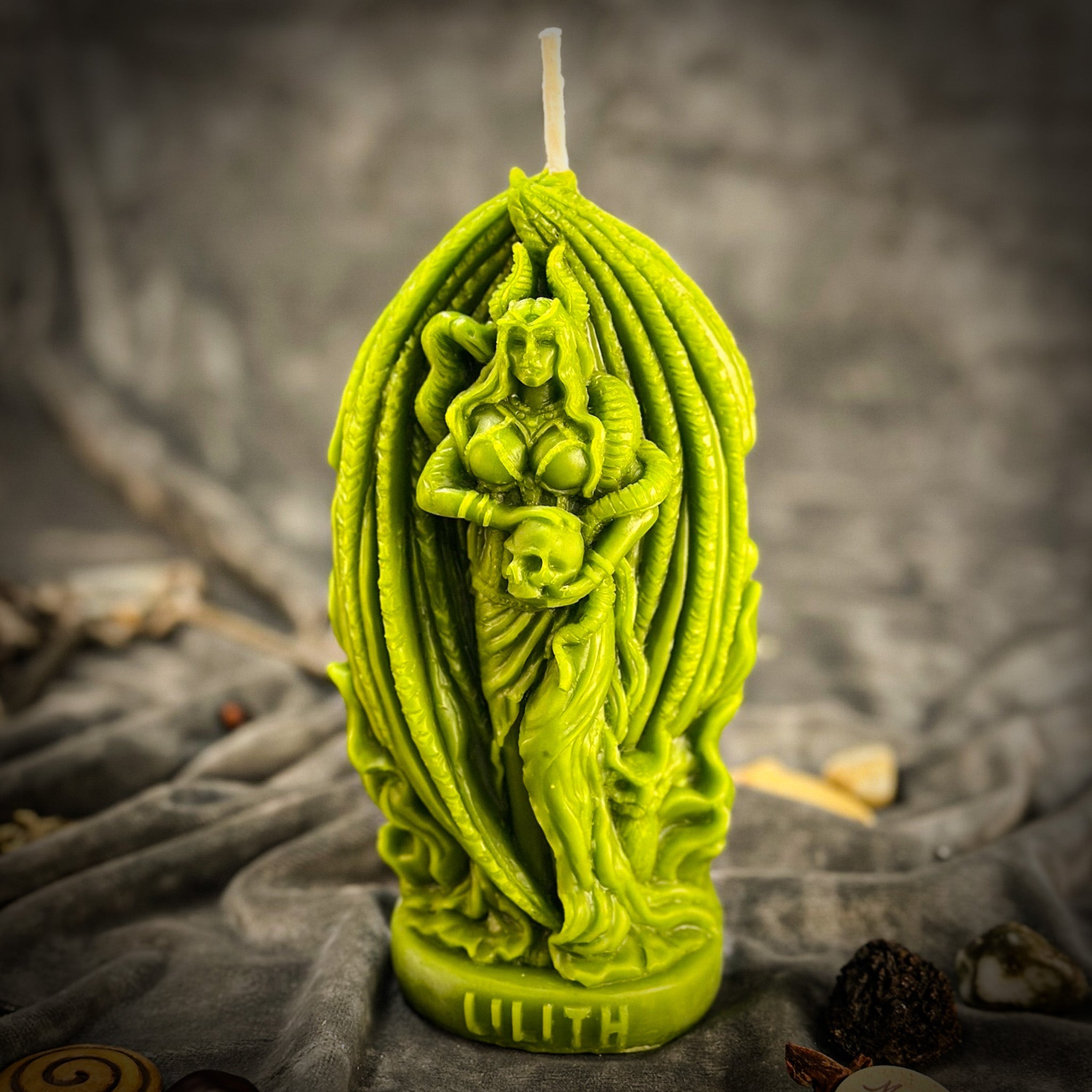 Beeswax Lilith Feminine Empowerment Spell Candle