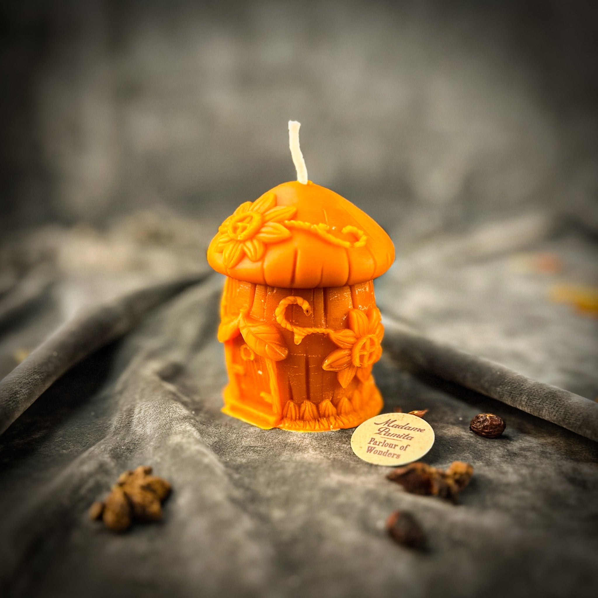 Beeswax Love Shack Fairy Hut Candle