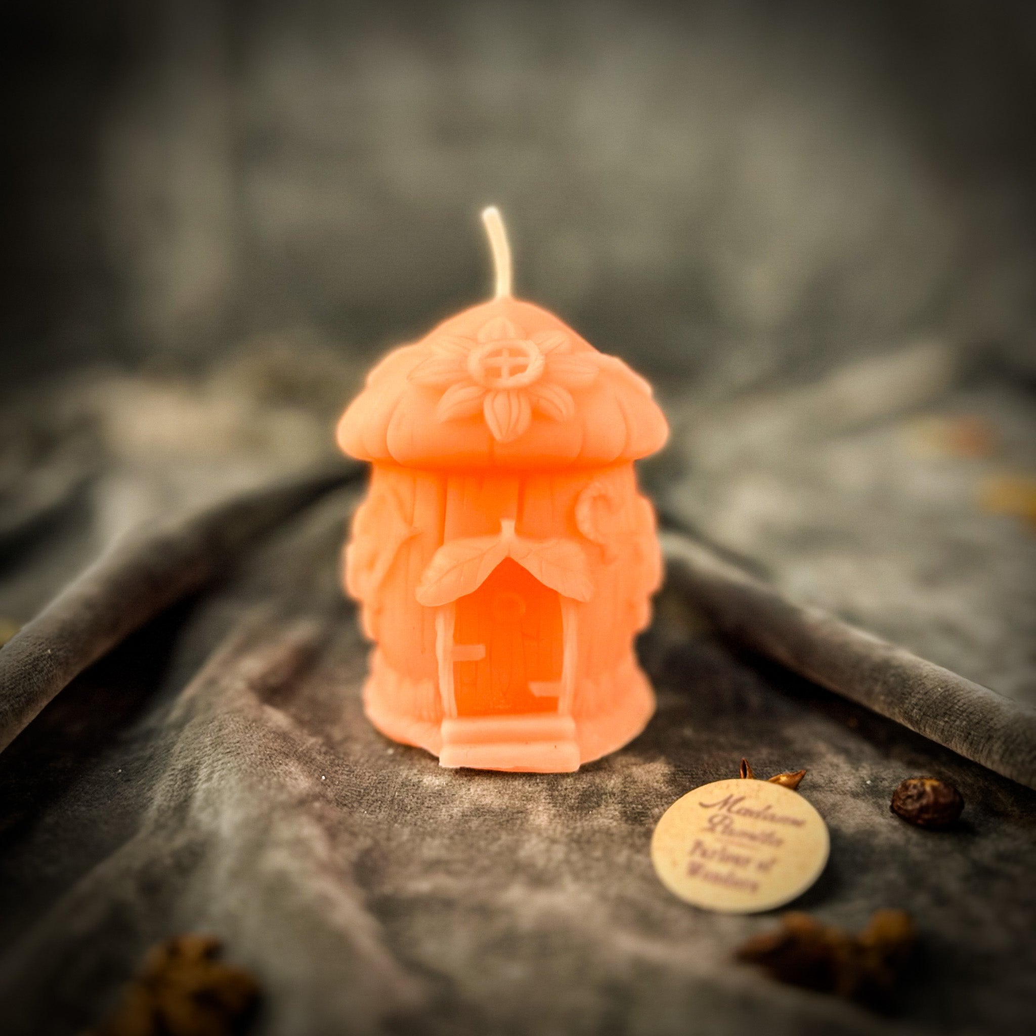 Beeswax Love Shack Fairy Hut Candle