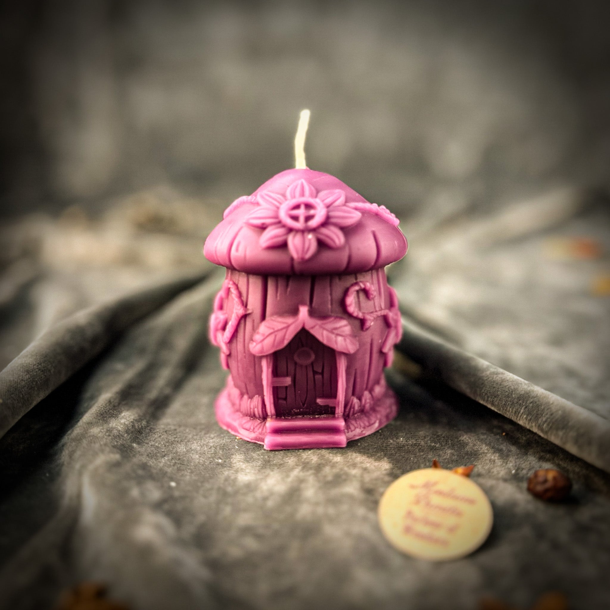 Beeswax Love Shack Fairy Hut Candle