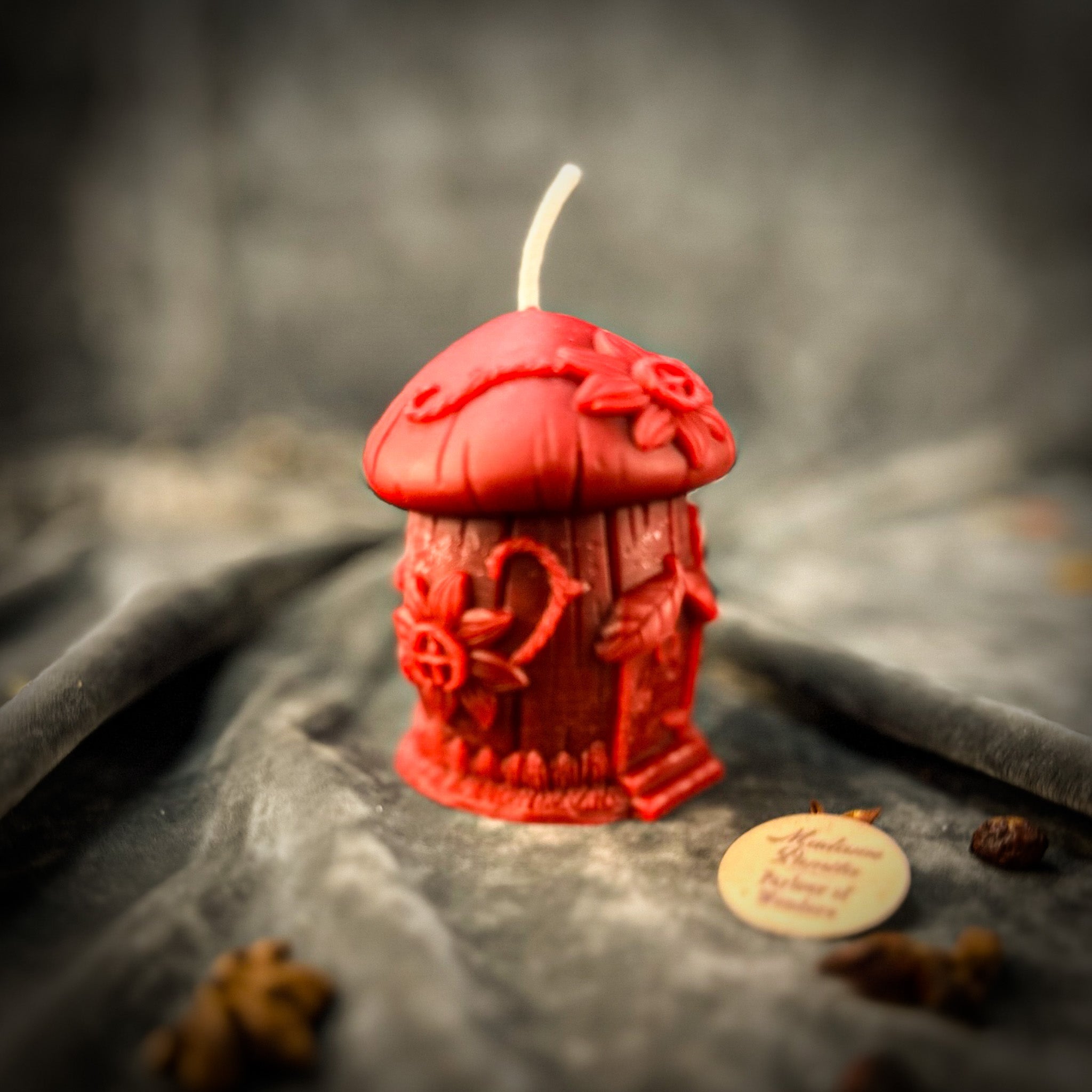 Beeswax Love Shack Fairy Hut Candle