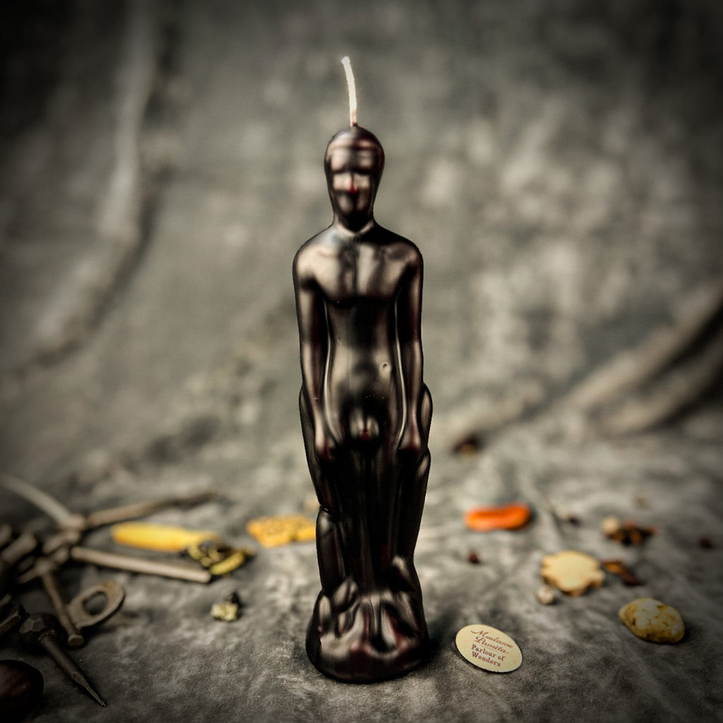 Beeswax Return to Sender Male Figural Spell Candle