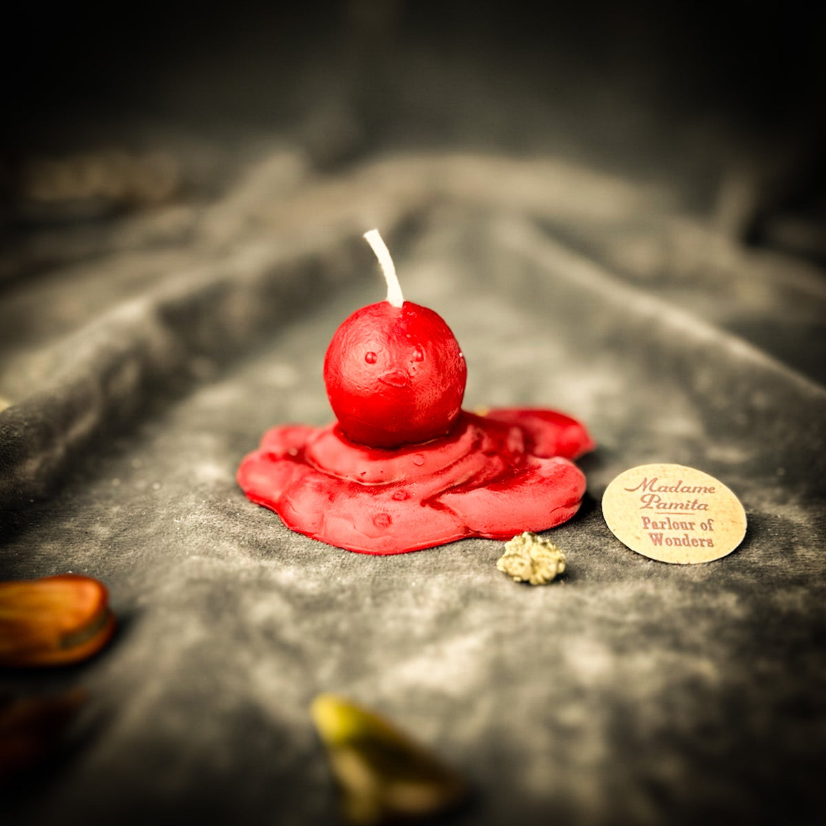 Beeswax Melting Snowman Spell Candle - Release & Transformation Magic