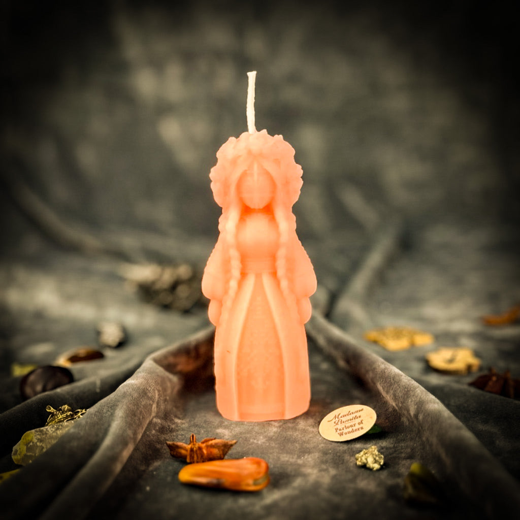 Beeswax Perperuna Goddess of Rain Spell Candle