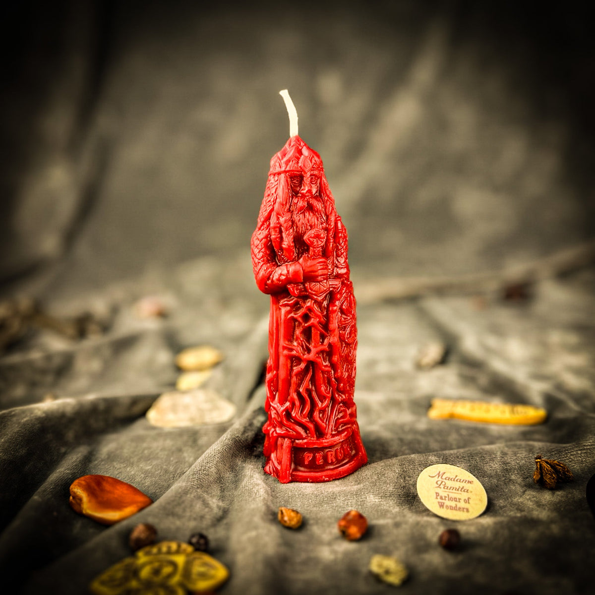 Perun Justice Beeswax Candle Spell Kit | Justice, Protection & Balance