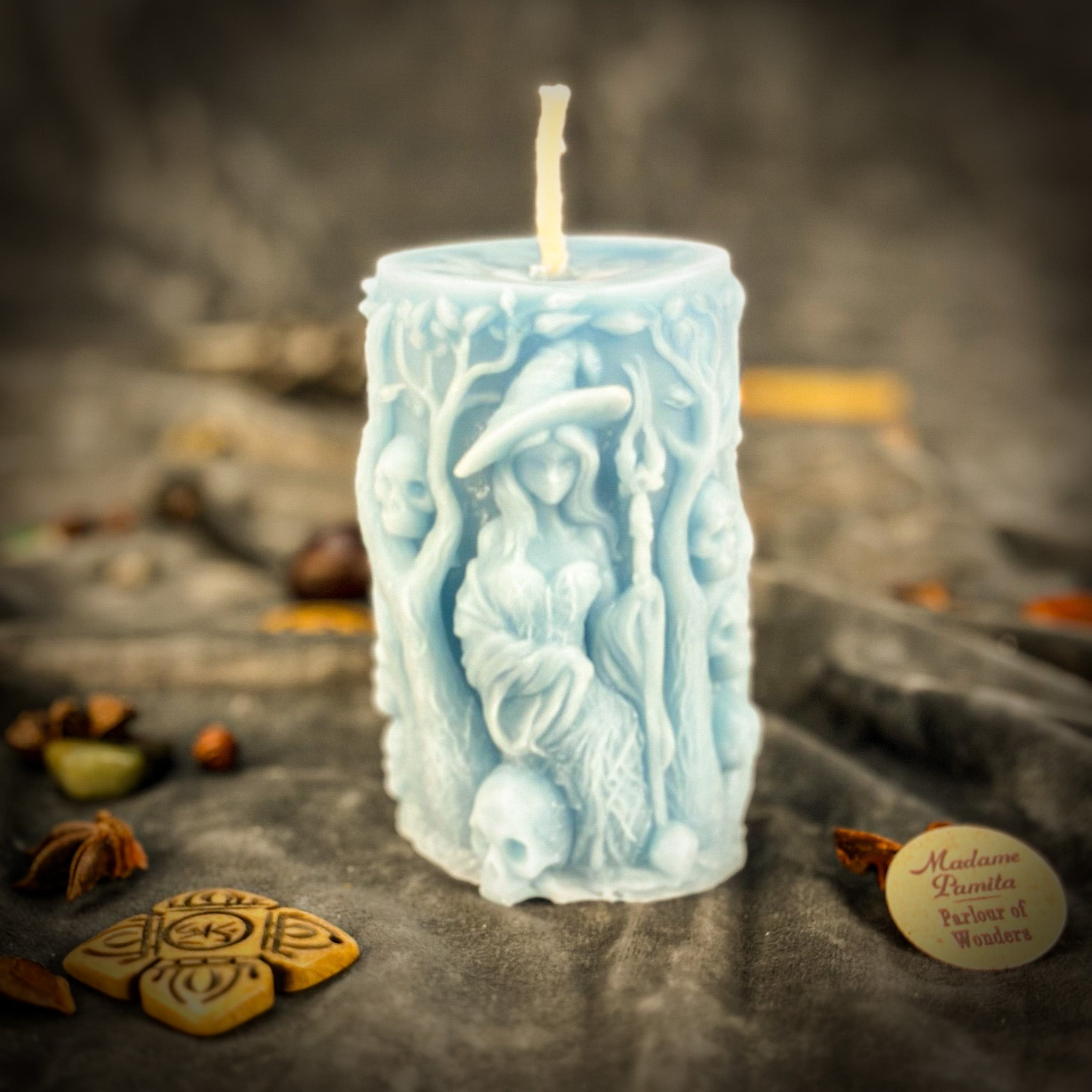 Beeswax Pillars of Witchcraft Spell Candle - Power