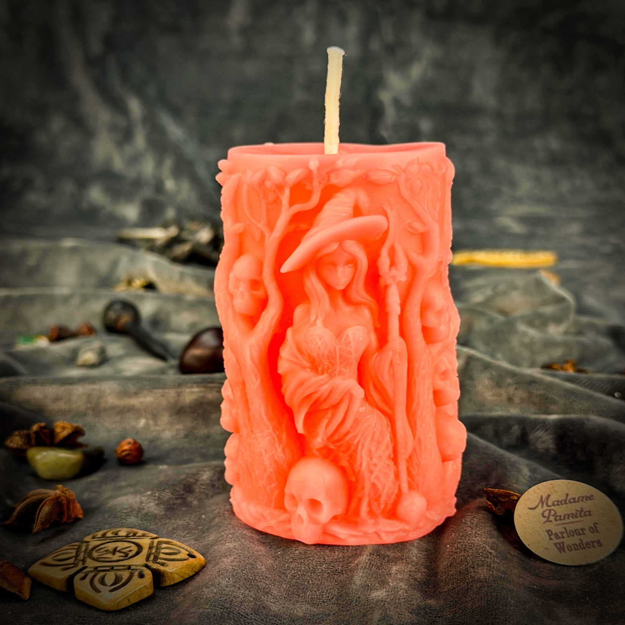 Beeswax Pillars of Witchcraft Spell Candle - Power